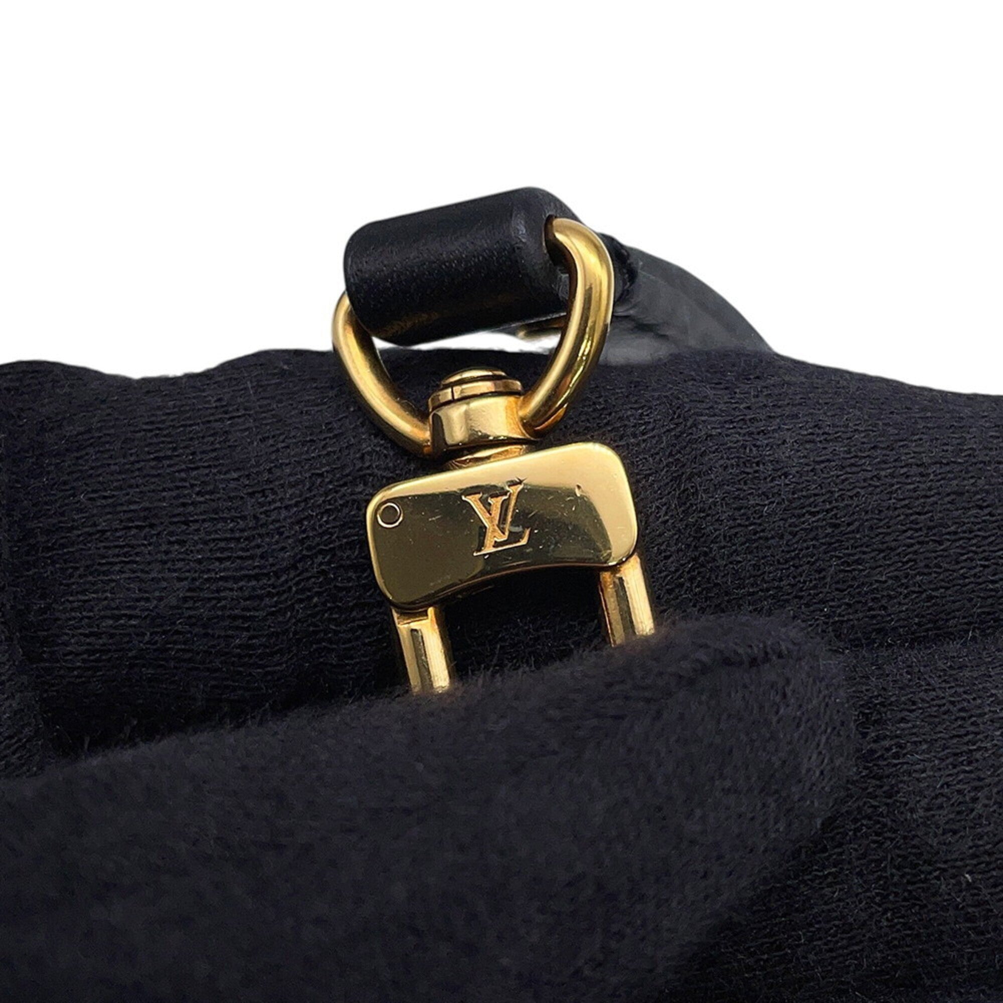 Louis Vuitton Black Monogram Noir Monogram Handbag (Pre-Owned)