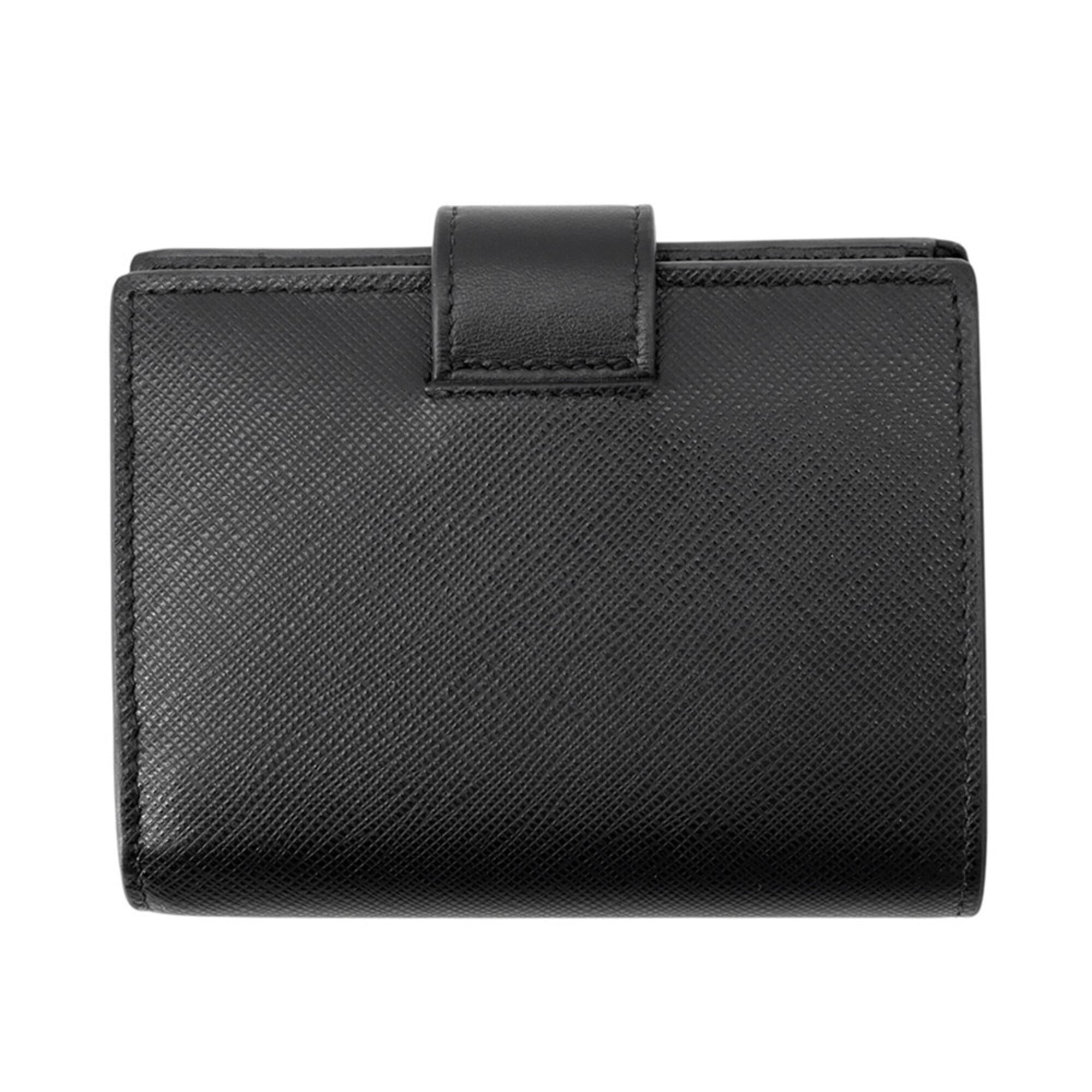 Prada Black Saffiano Wallet (Bi-Fold) (Pre-Owned)