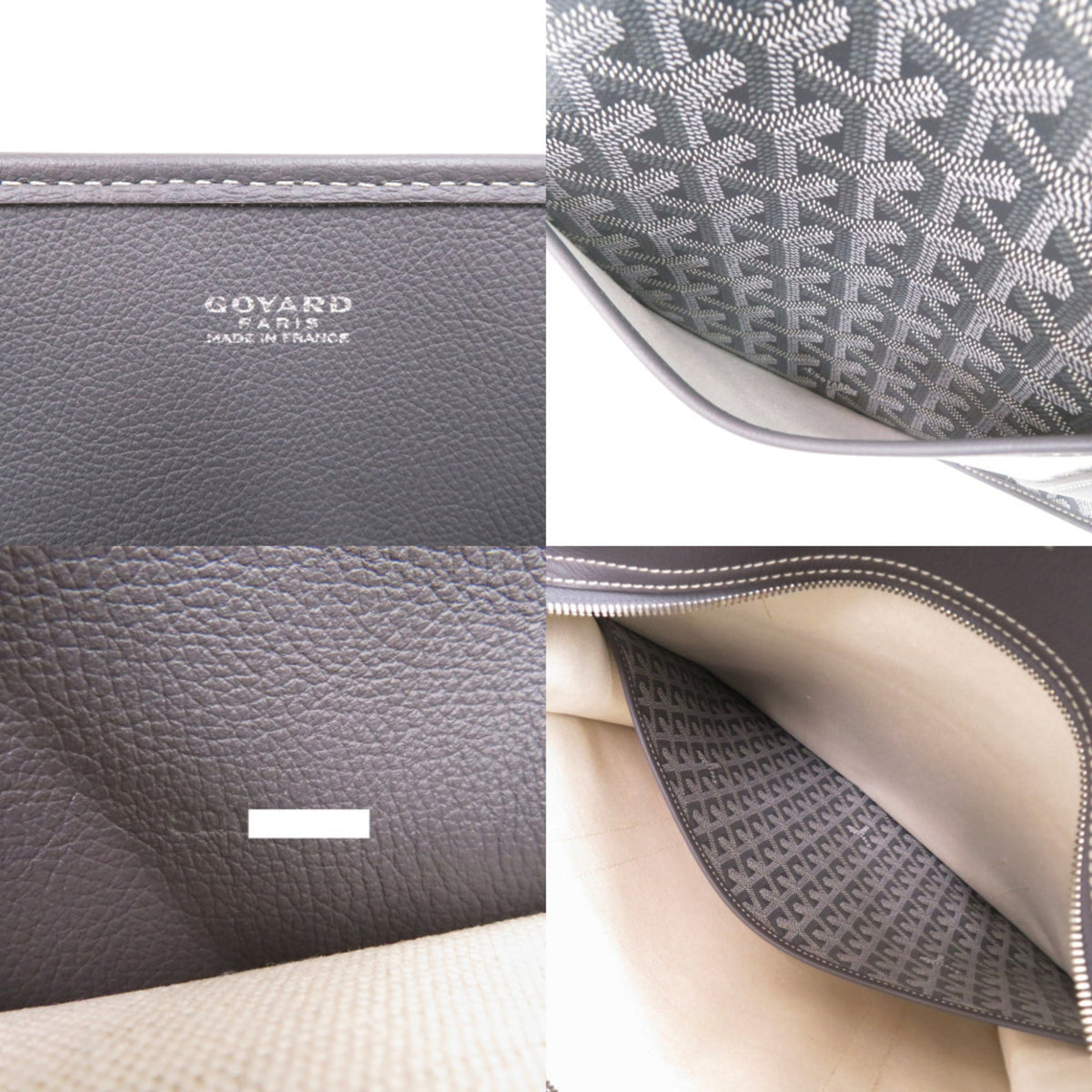 Goyard Gray Coated Canvas Tote Bag (Pre-Owned)