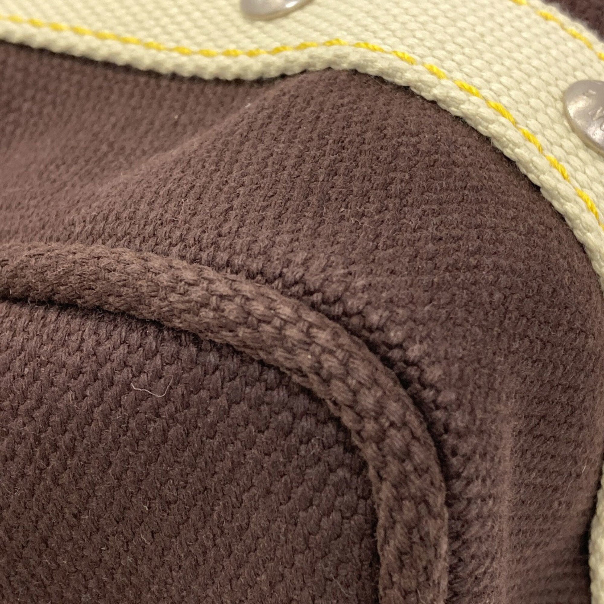 Louis Vuitton Dark Brown Canvas Tote Bag (Pre-Owned)