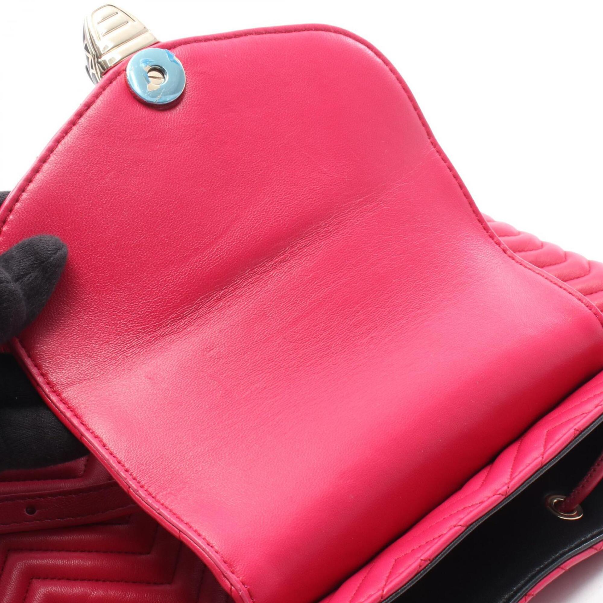 Bvlgari Pink Leather Backpack Handbag (Pre-Owned)
