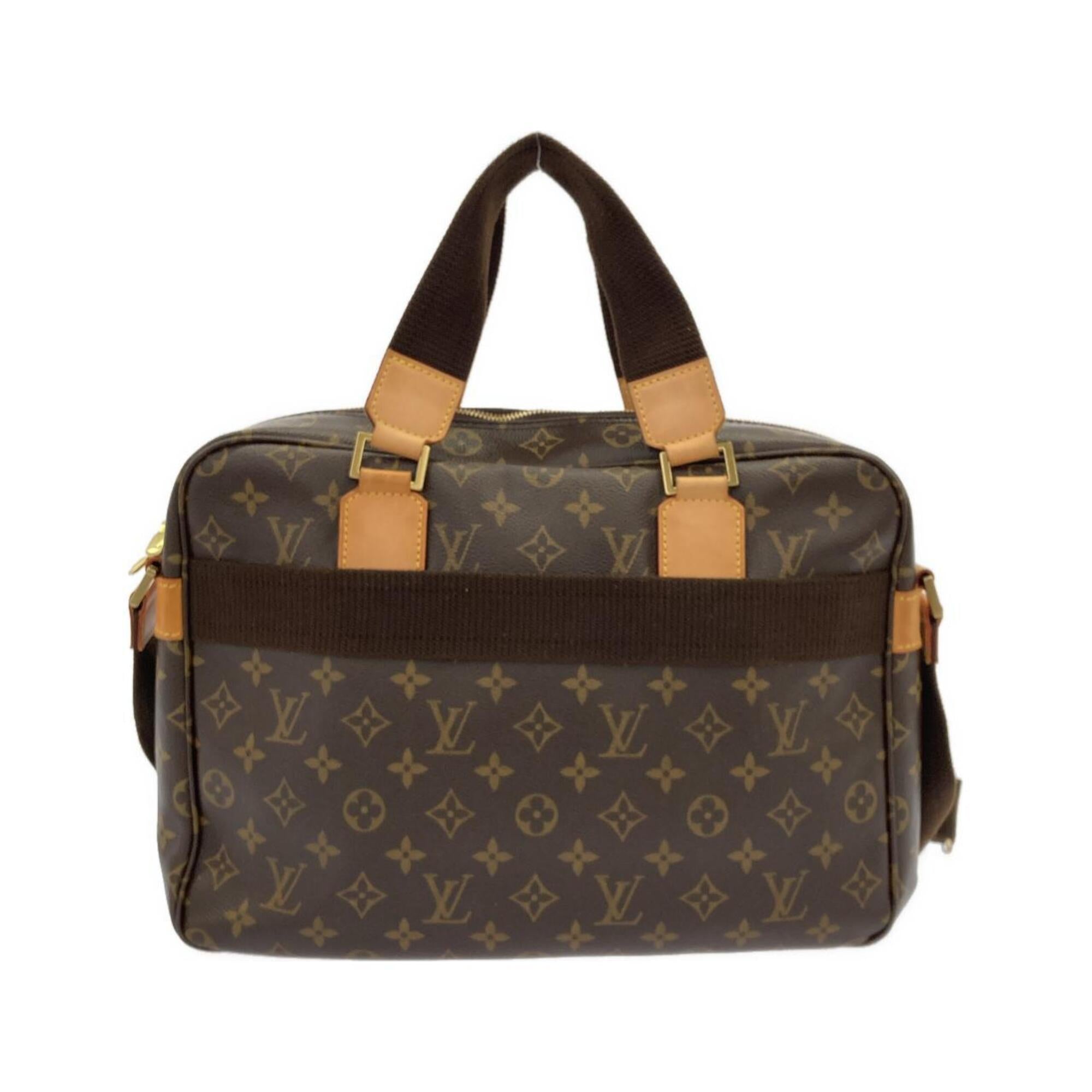 Louis Vuitton Marron Coated Canvas Handbag (Pre-Owned)
