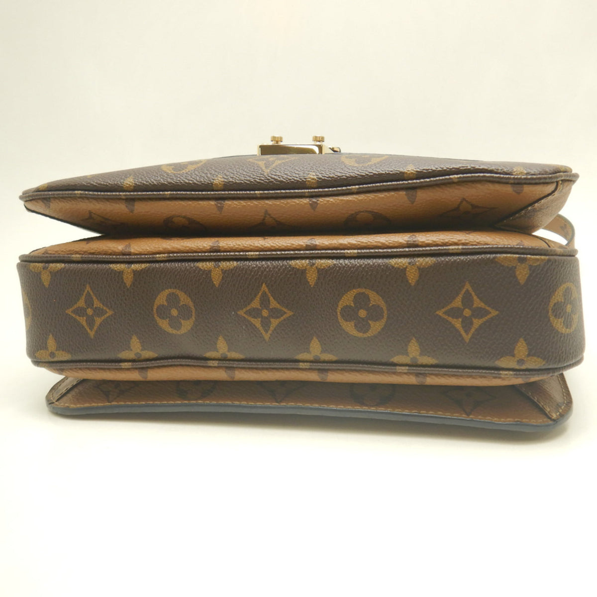 Louis Vuitton Brown Monogram Reverse Monogram Reverse Handbag (Pre-Owned)