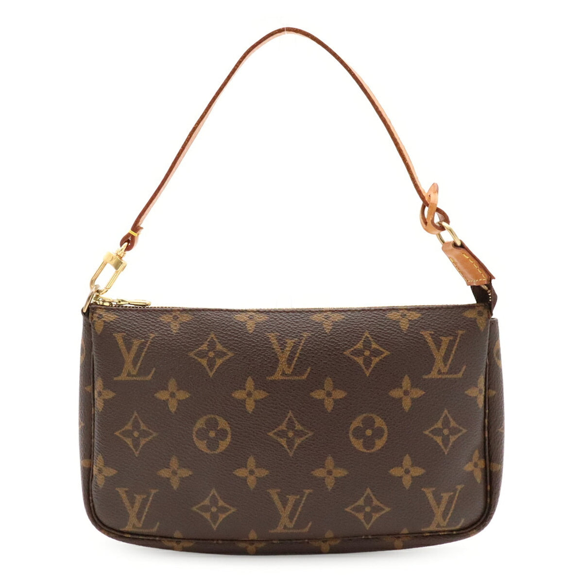 Louis Vuitton Brown Monogram Monogram Handbag Pochette Pouch (Pre-Owned)
