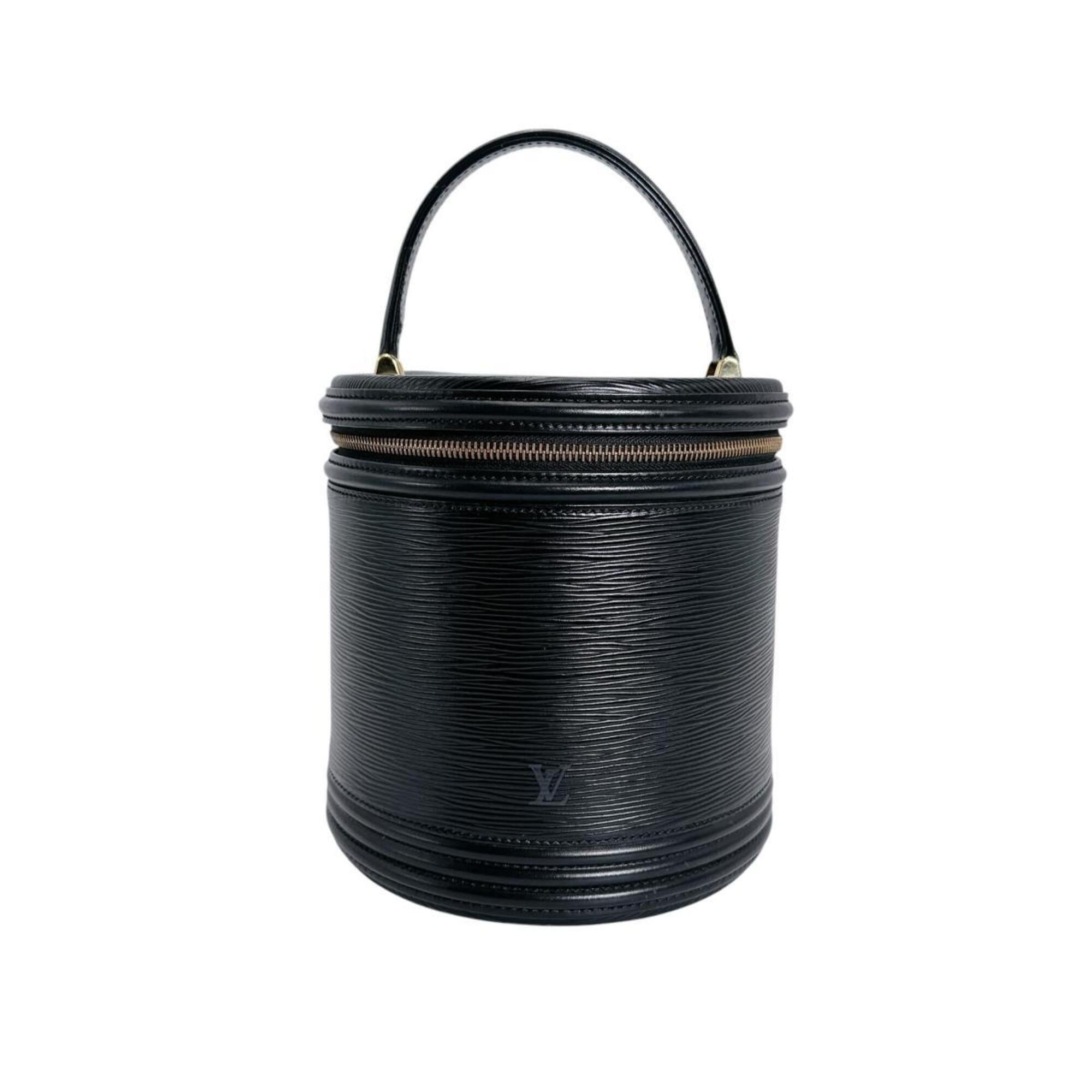Louis Vuitton Black Epi Leather Handbag (Pre-Owned)
