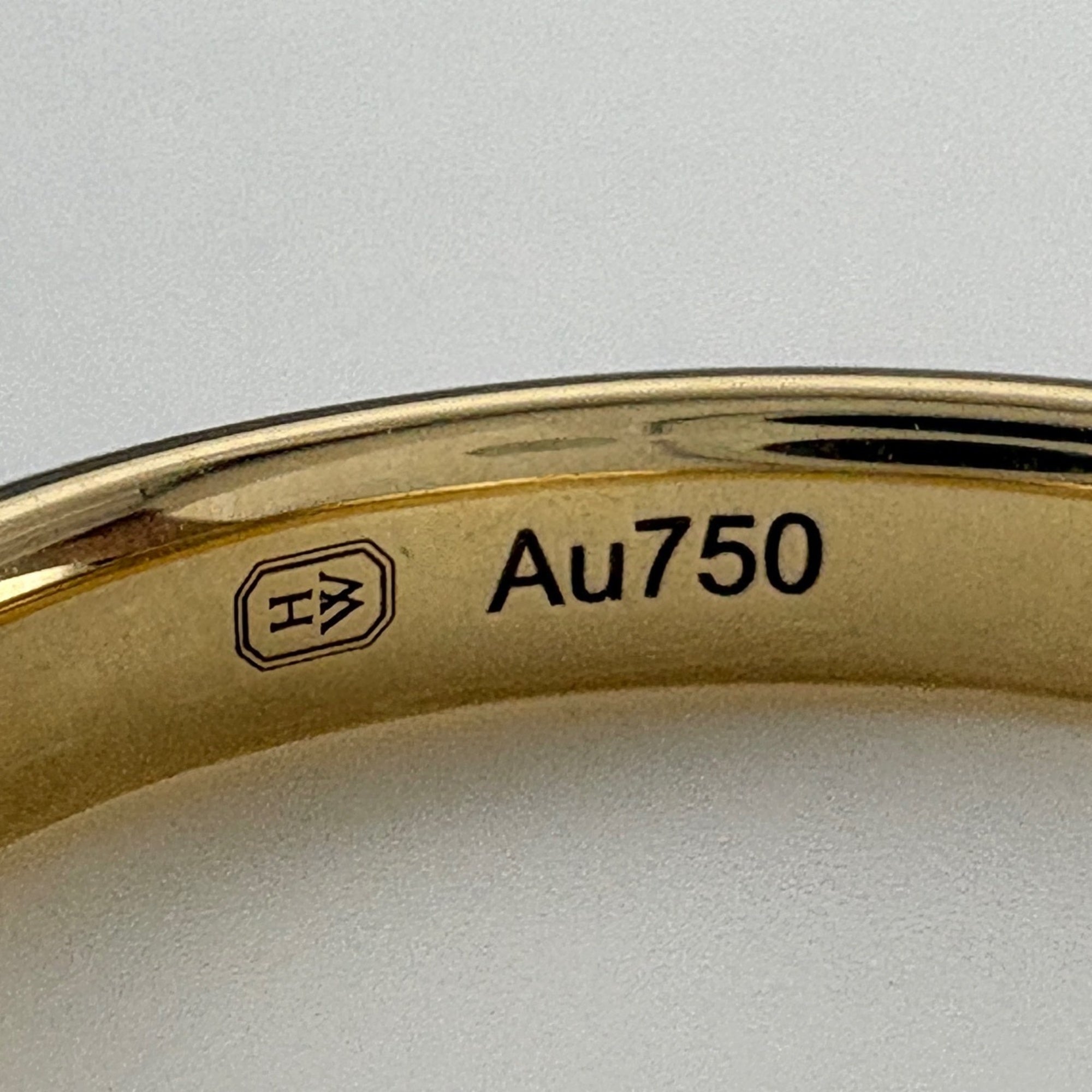Harry Winston Yellow Gold (18K) Band Ring (Pre-Owned)
