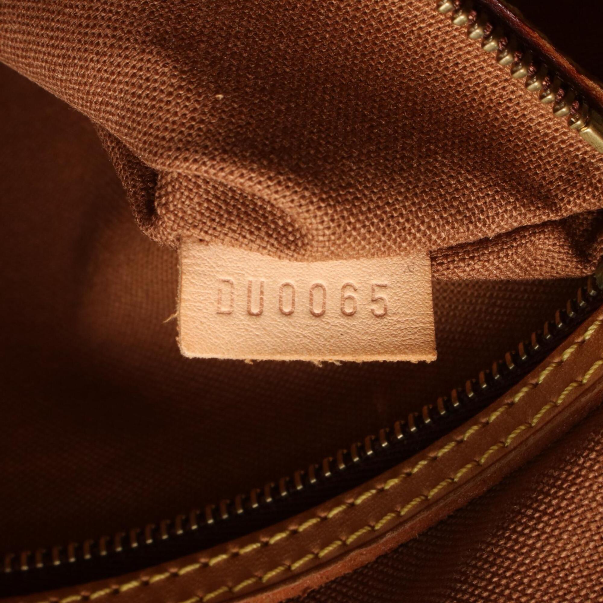 Louis Vuitton Brown Monogram Coated Canvas Handbag Shoulder Bag (Pre-Owned)