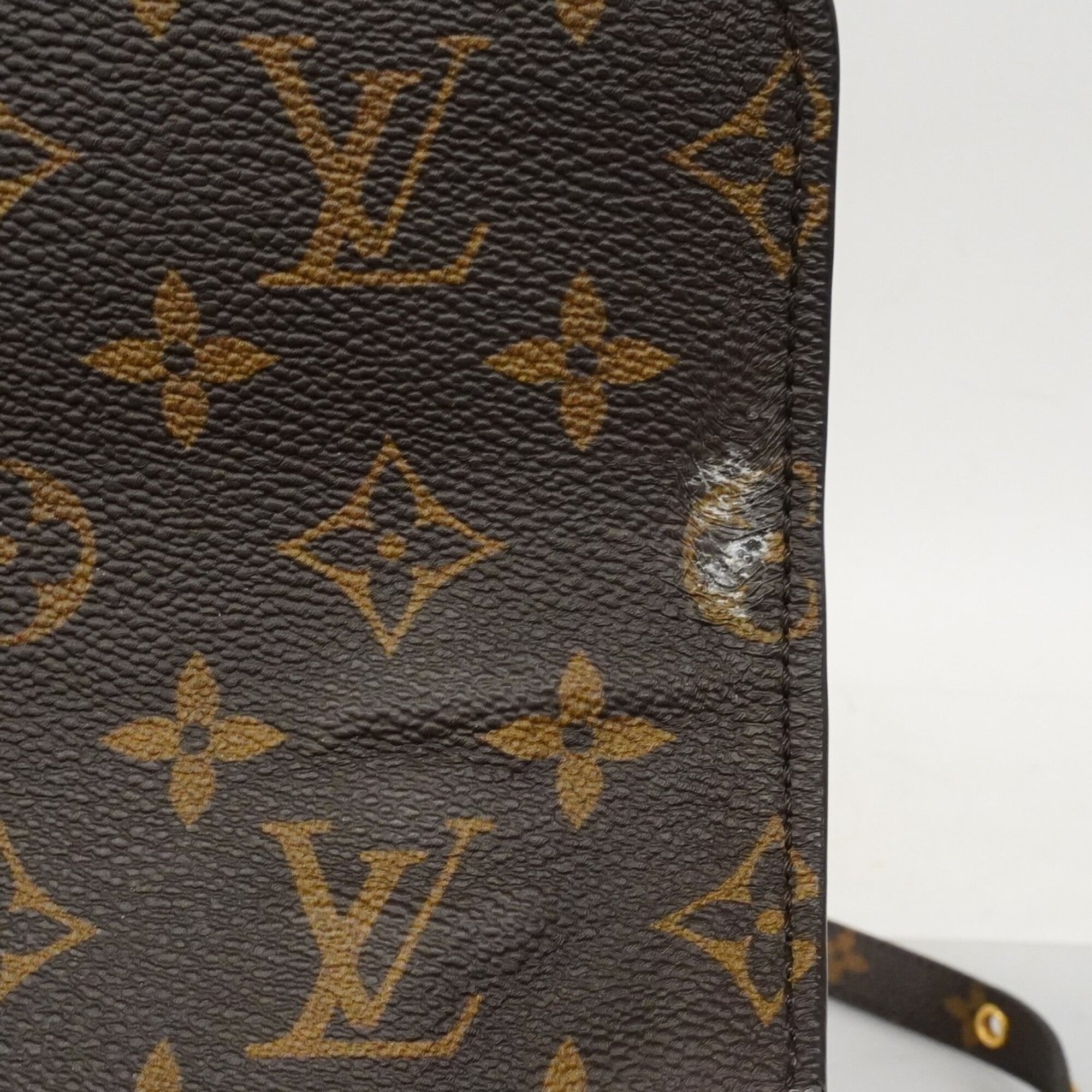Louis Vuitton Brown Handbag (Pre-Owned)