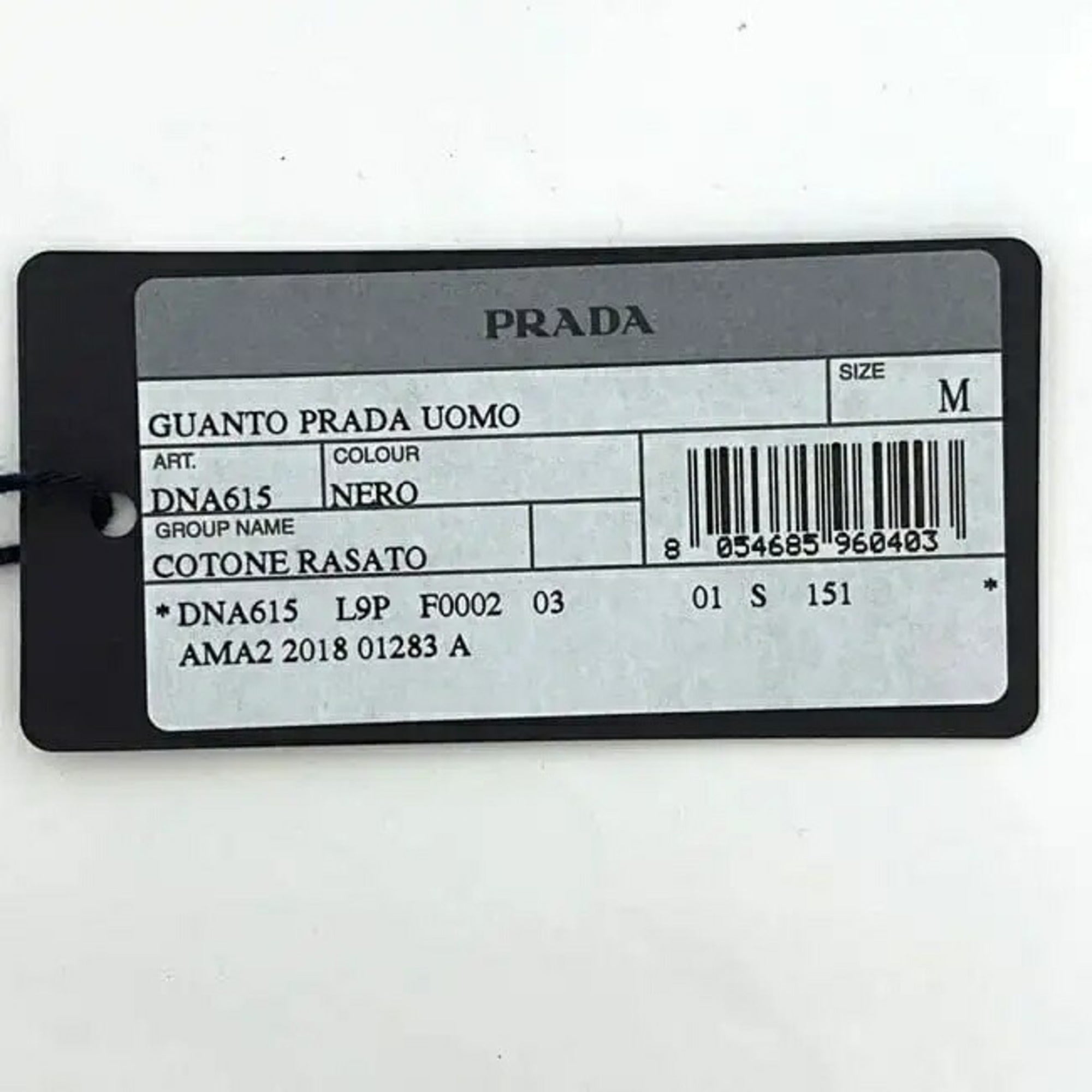 Prada Black Nero Warm Gloves (Pre-Owned)