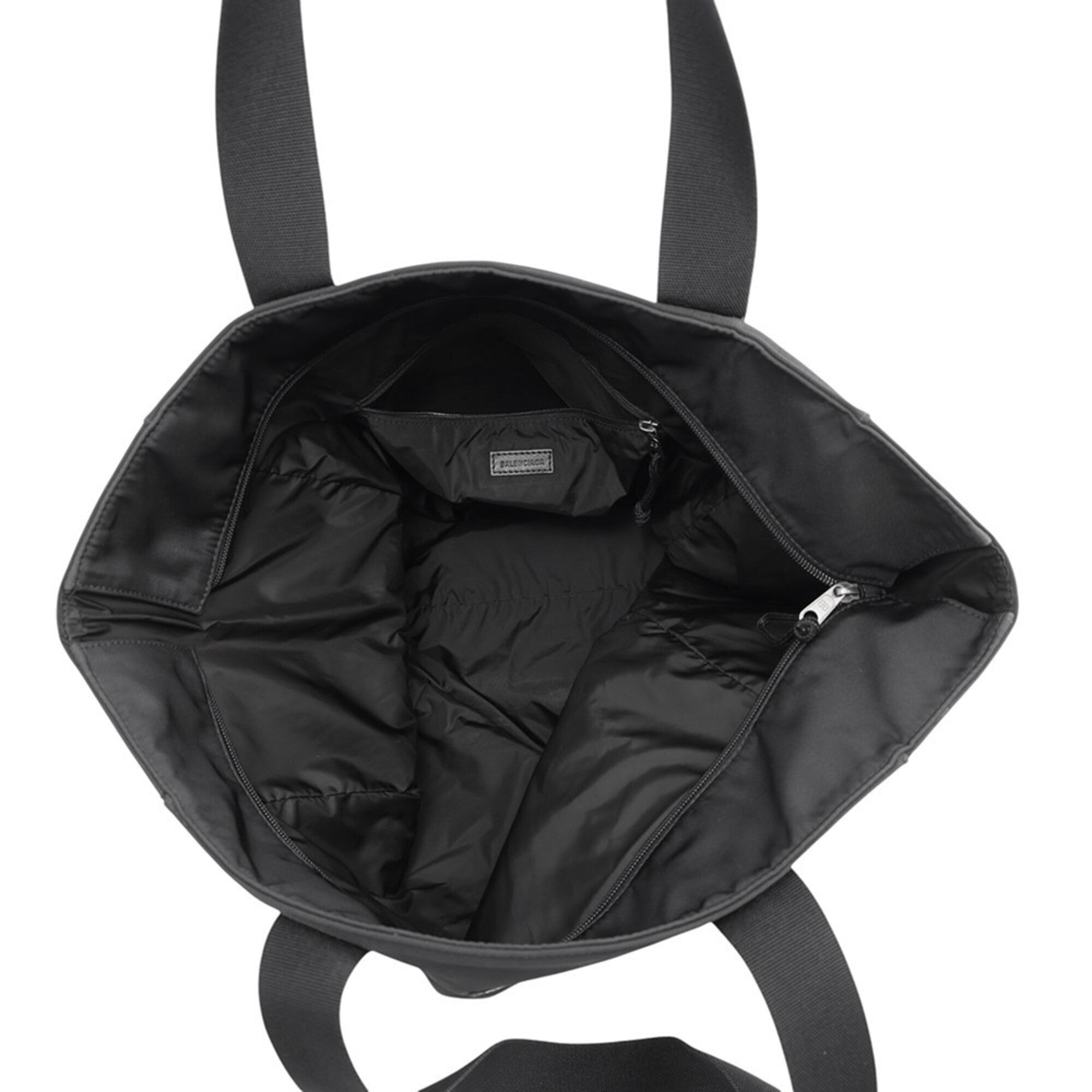 Balenciaga Black Nylon Tote Bag (Pre-Owned)