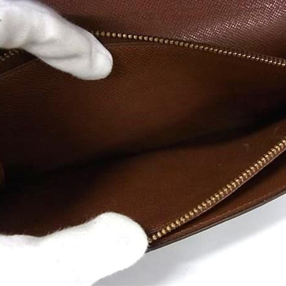 Louis Vuitton Monogram Brown Monogram Long Wallet (Bi-Fold) (Pre-Owned)