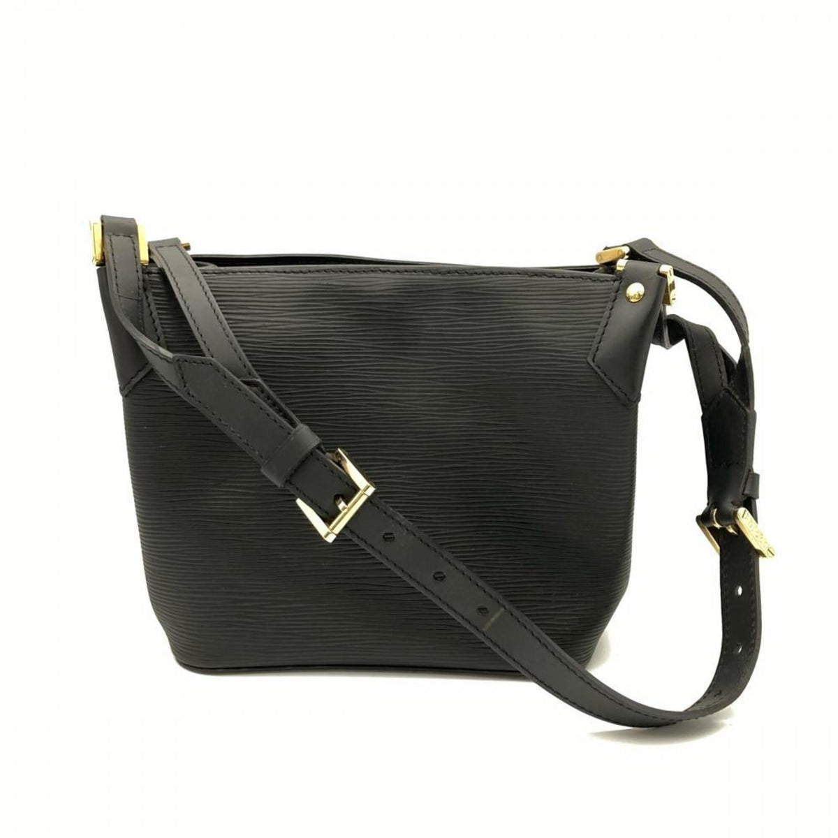 Louis Vuitton Epi Black Noir Epi Leather Shoulder Bag (Pre-Owned)