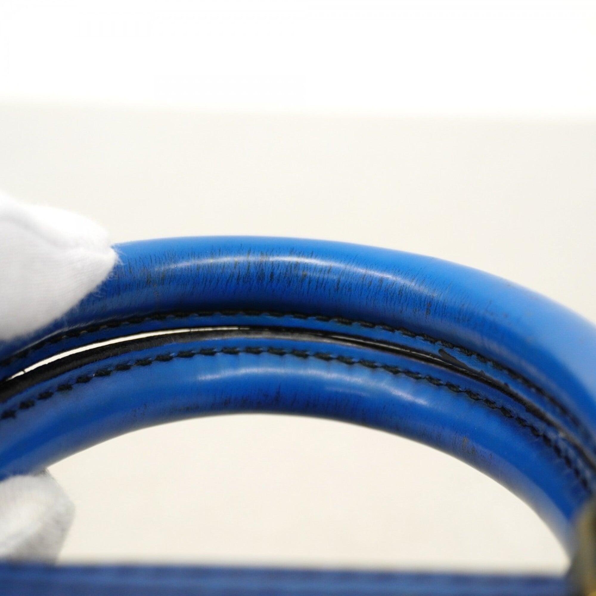 Louis Vuitton Toledo Blue Handbag (Pre-Owned)