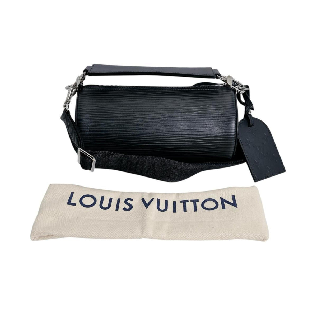 Louis Vuitton Black Epi Leather Handbag (Pre-Owned)