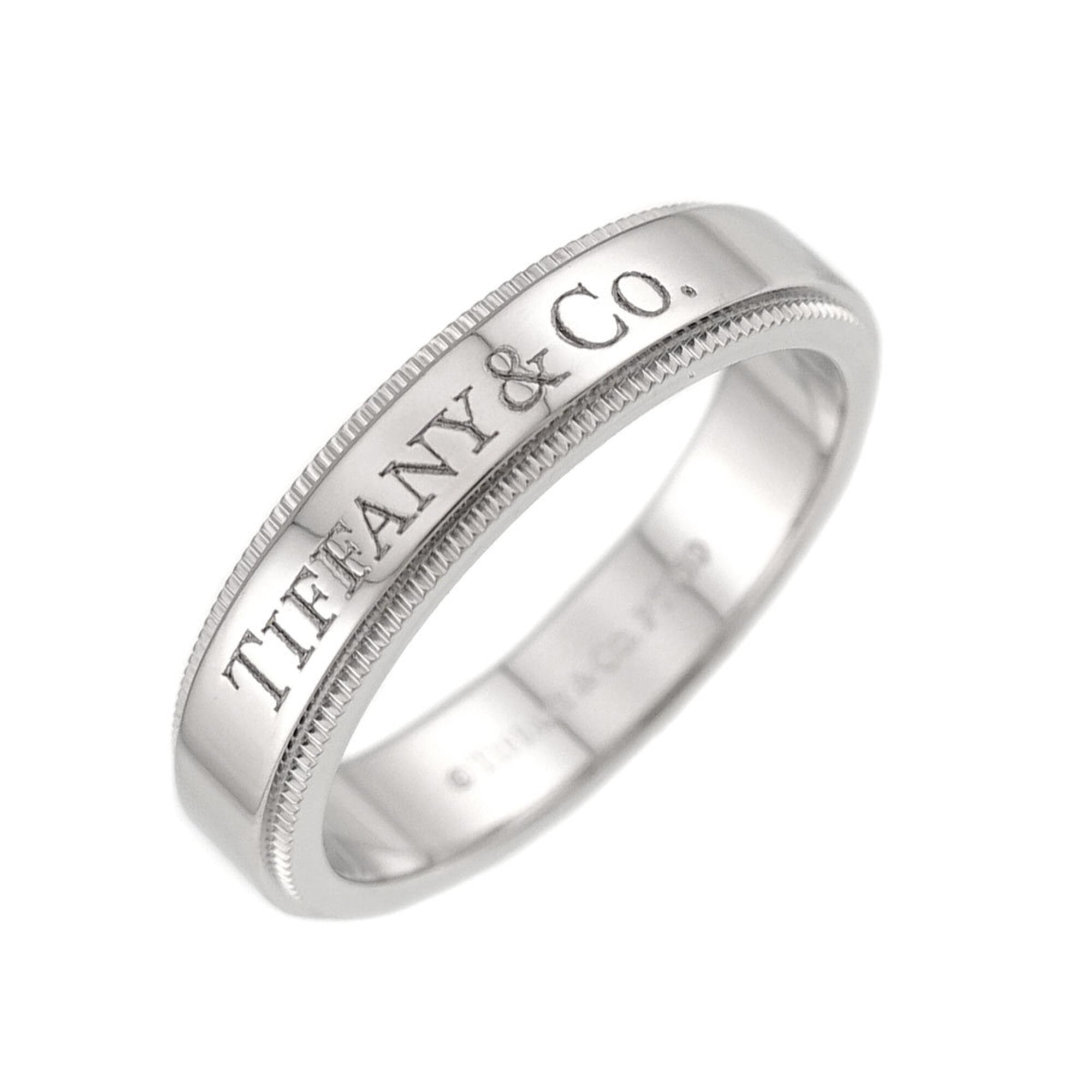 Tiffany Platinum 950 Band Ring (Pre-Owned)