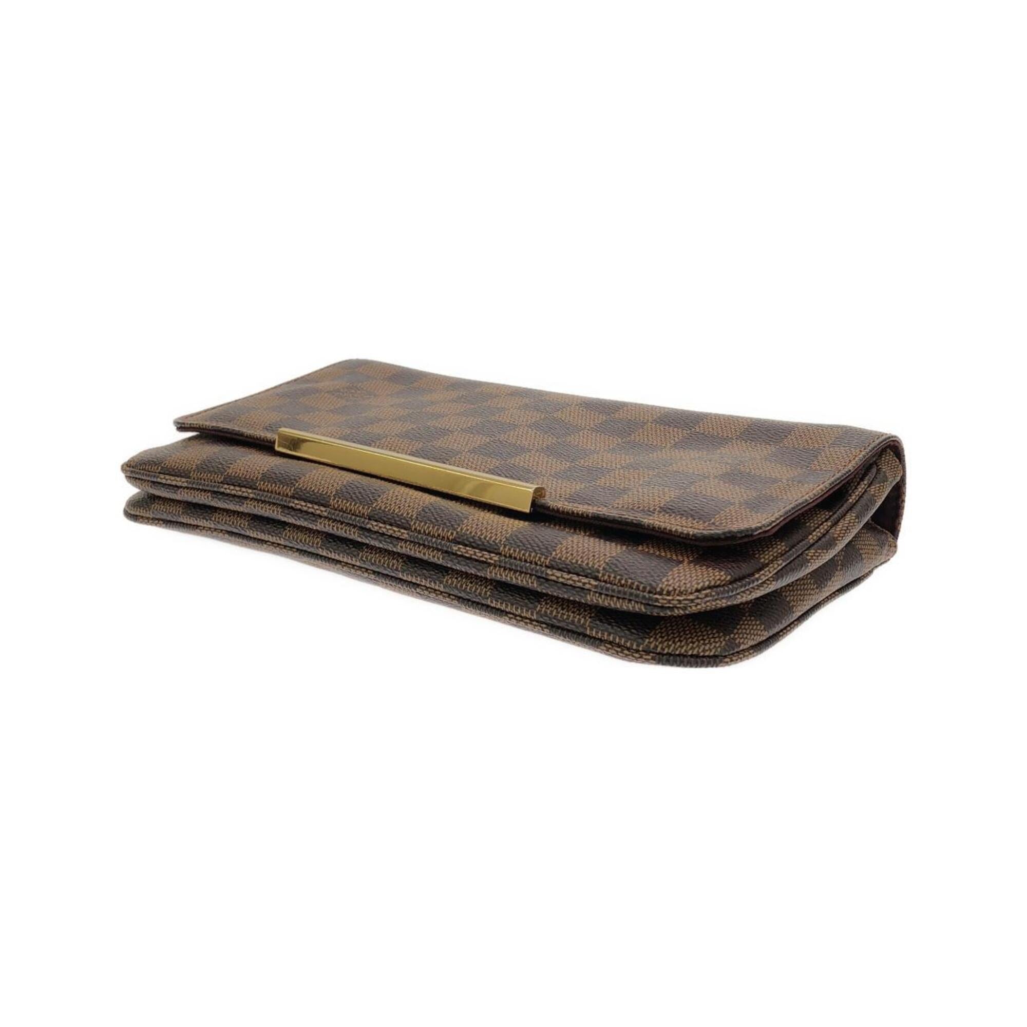 Louis Vuitton Ebene Coated Canvas Shoulder Bag (Pre-Owned)