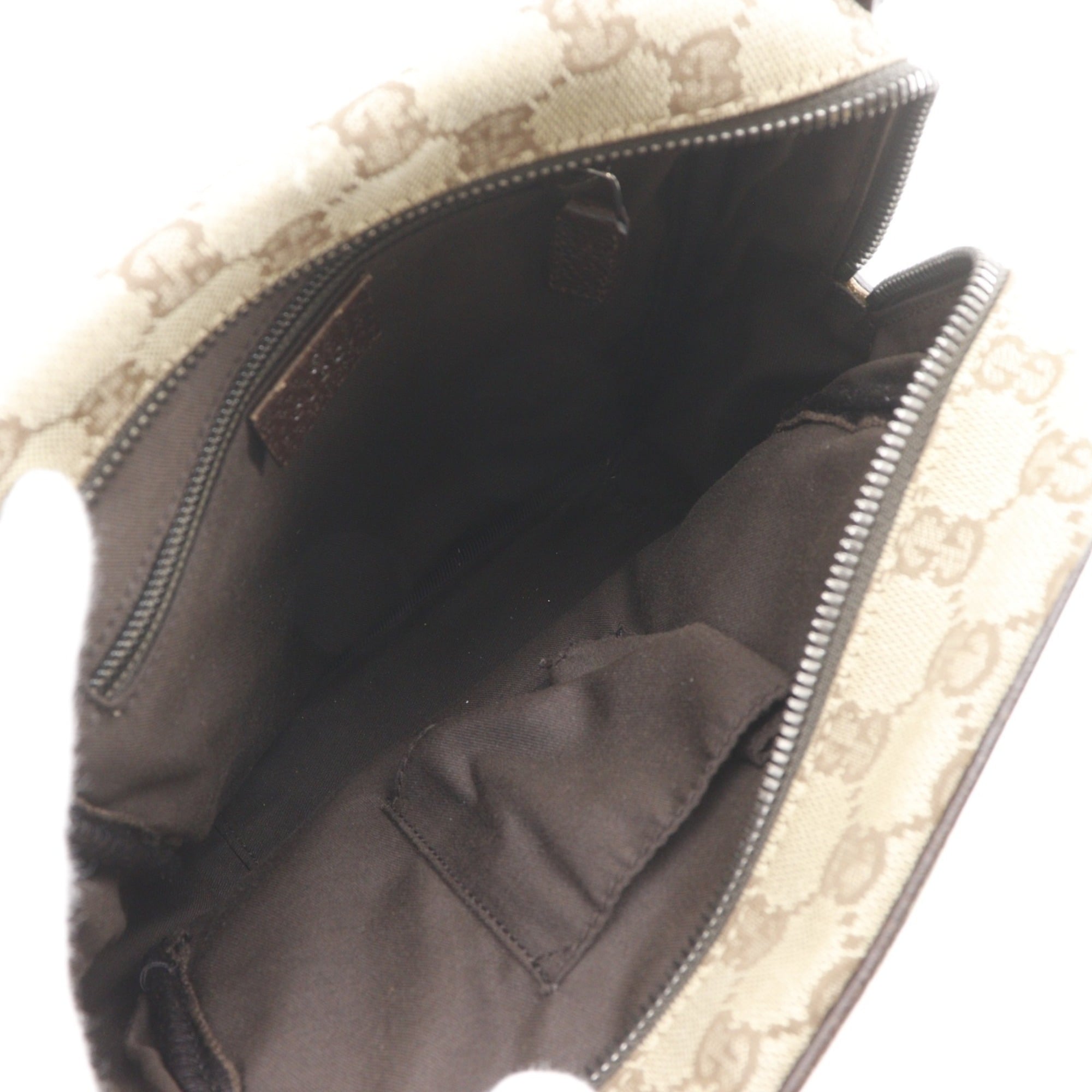 Gucci Brown Gg Canvas Shoulder Bag (Pre-Owned)