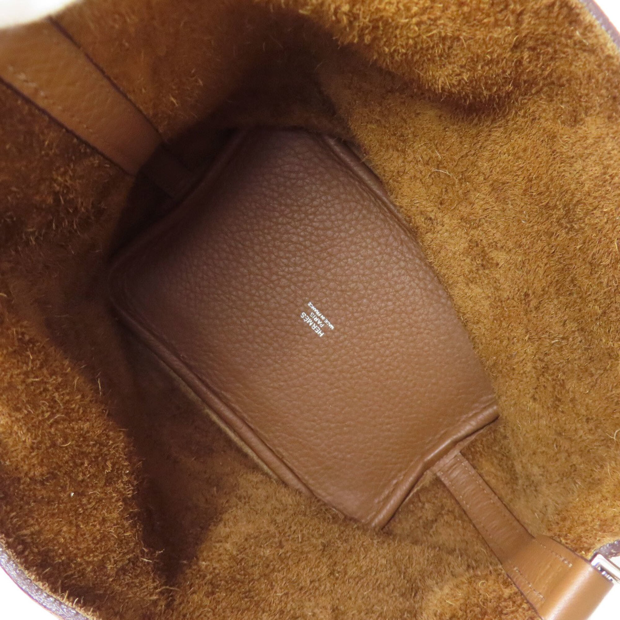 Hermes Picotin Brown Handbag (Pre-Owned)