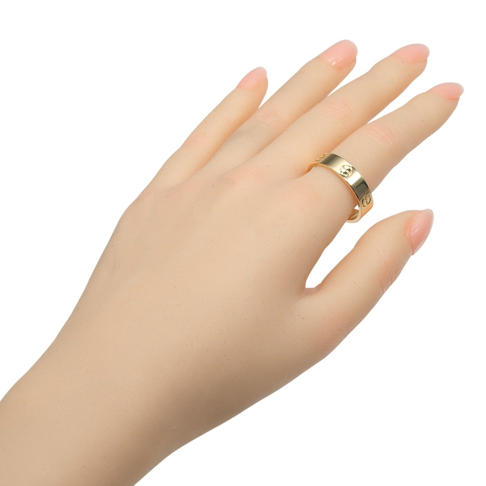 Cartier Love Yellow Gold (18K) Band Ring (Pre-Owned)