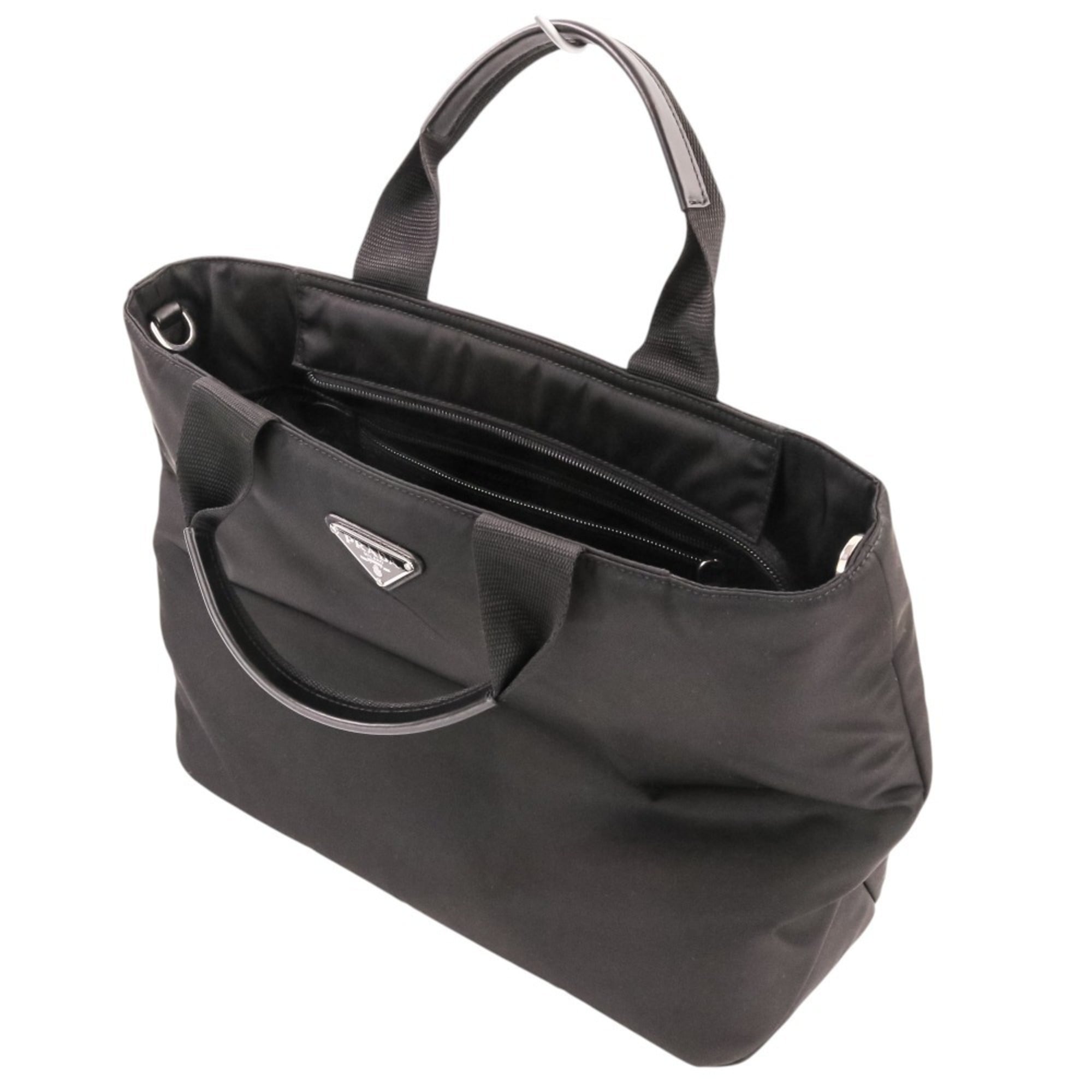 Prada Black Handbag Pouch Shoulder Bag (Pre-Owned)