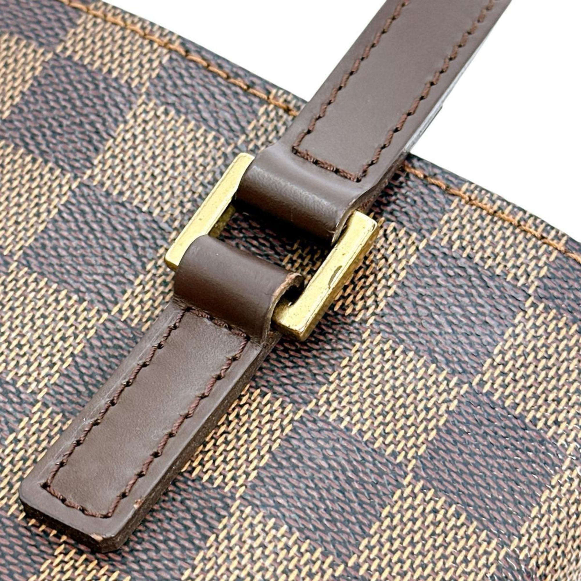 Louis Vuitton Damier Brown Damier Canvas Damier Canvas Handbag (Pre-Owned)