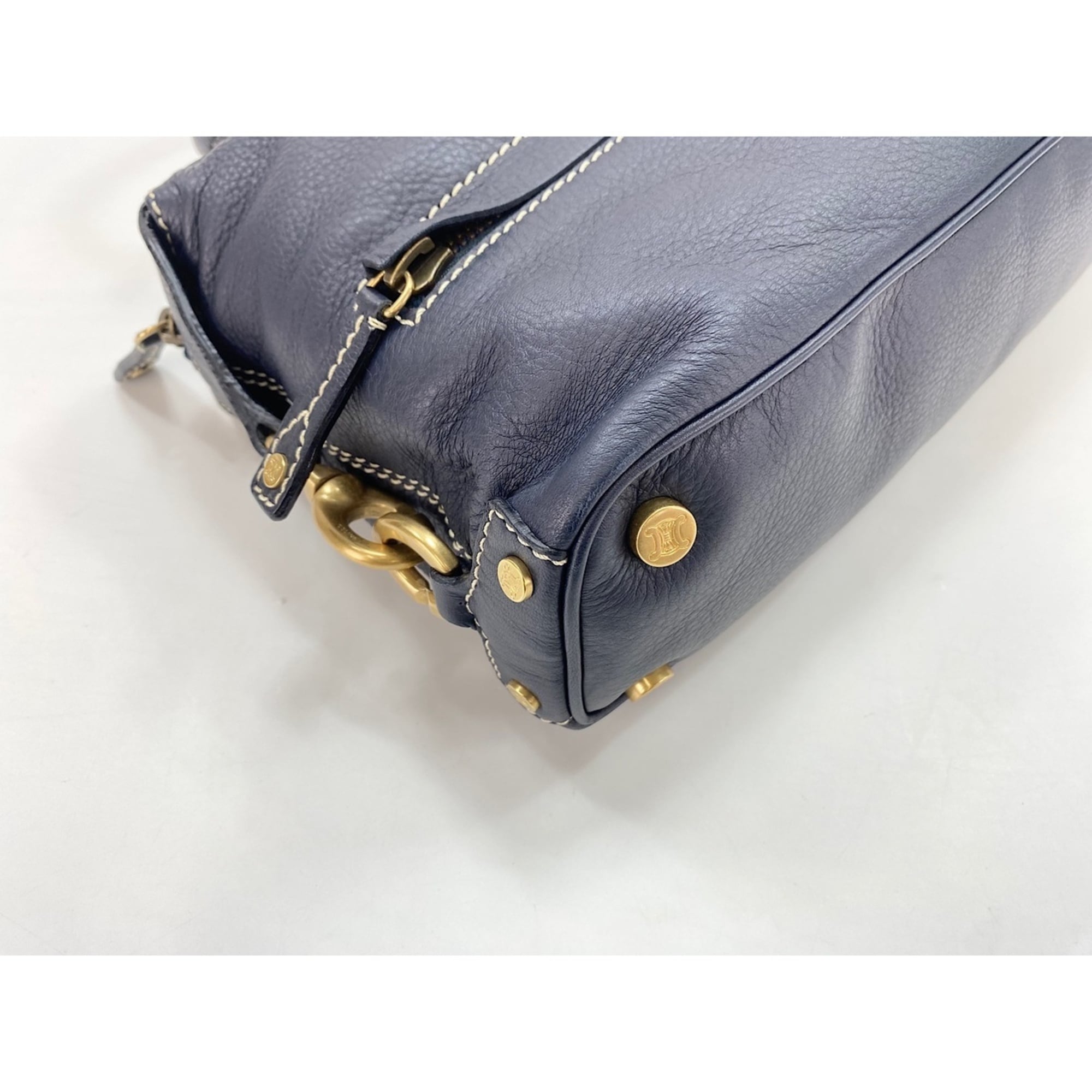 Celine Black Leather Handbag (Pre-Owned)