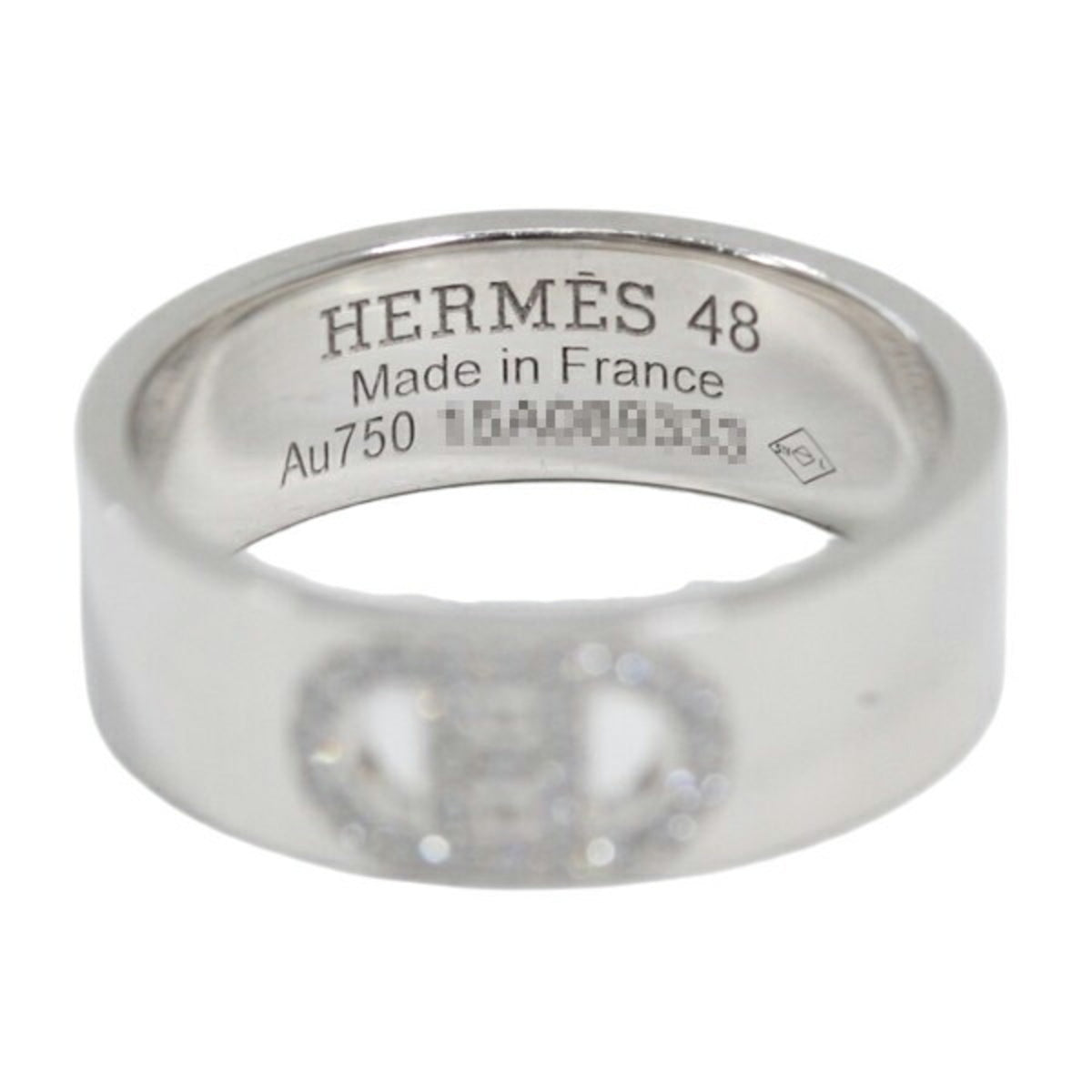 Hermes Chaine D'ancre Band Ring (Pre-Owned)