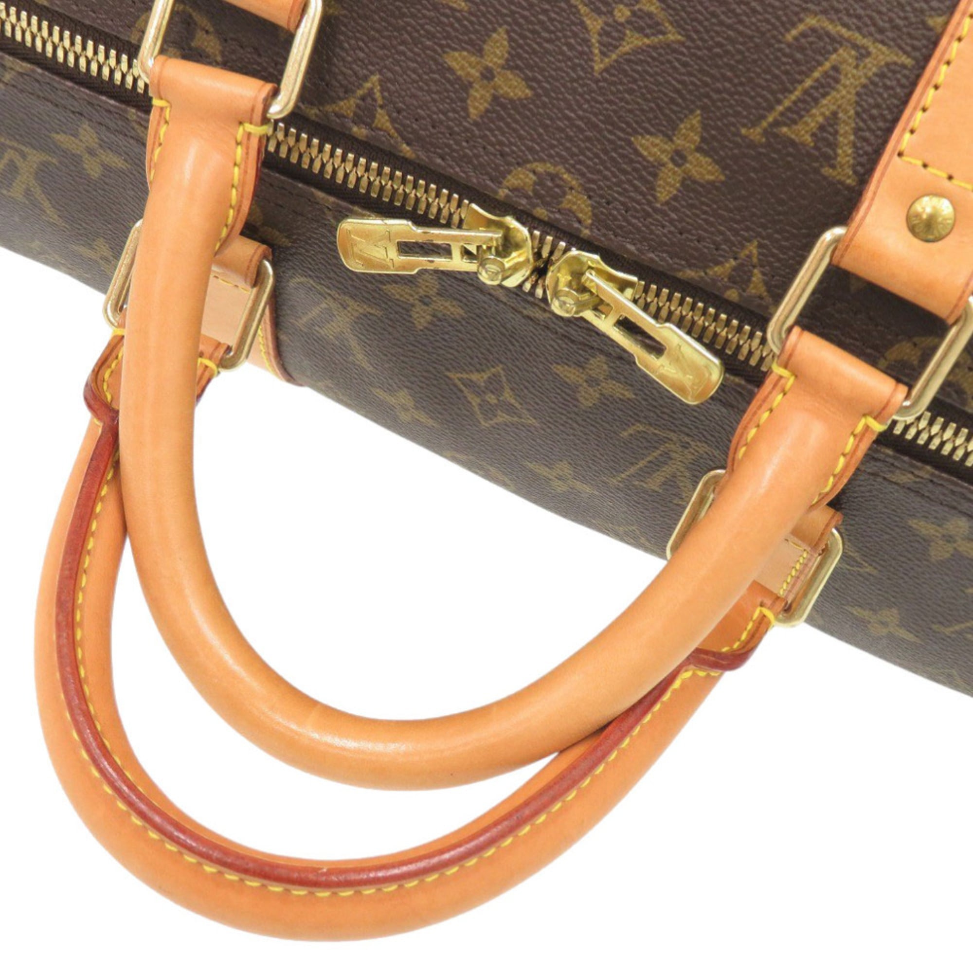 Louis Vuitton Brown Monogram Monogram Boston Bag (Pre-Owned)