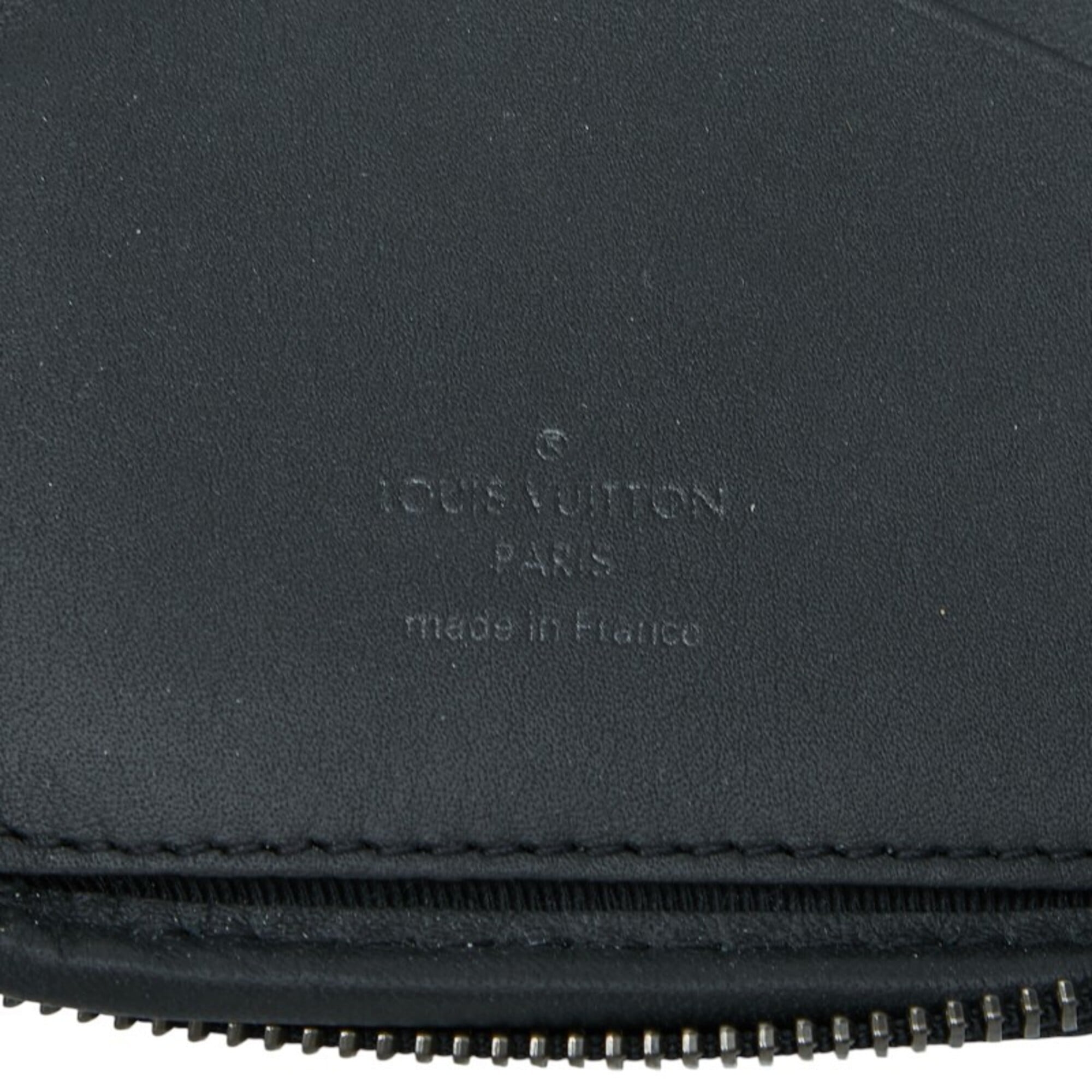 Louis Vuitton Black Gray Pvc Leather Pouch (Pre-Owned)