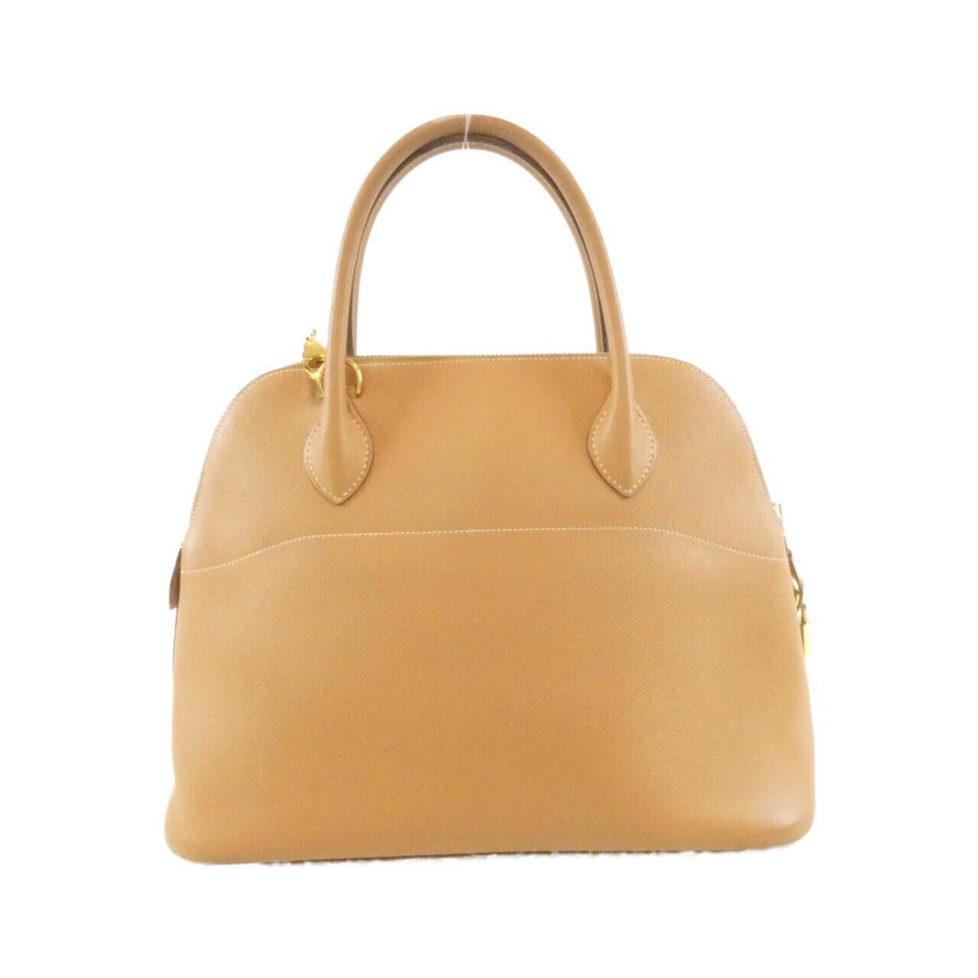 Hermes Natural Courchevel Leather Handbag (Pre-Owned)