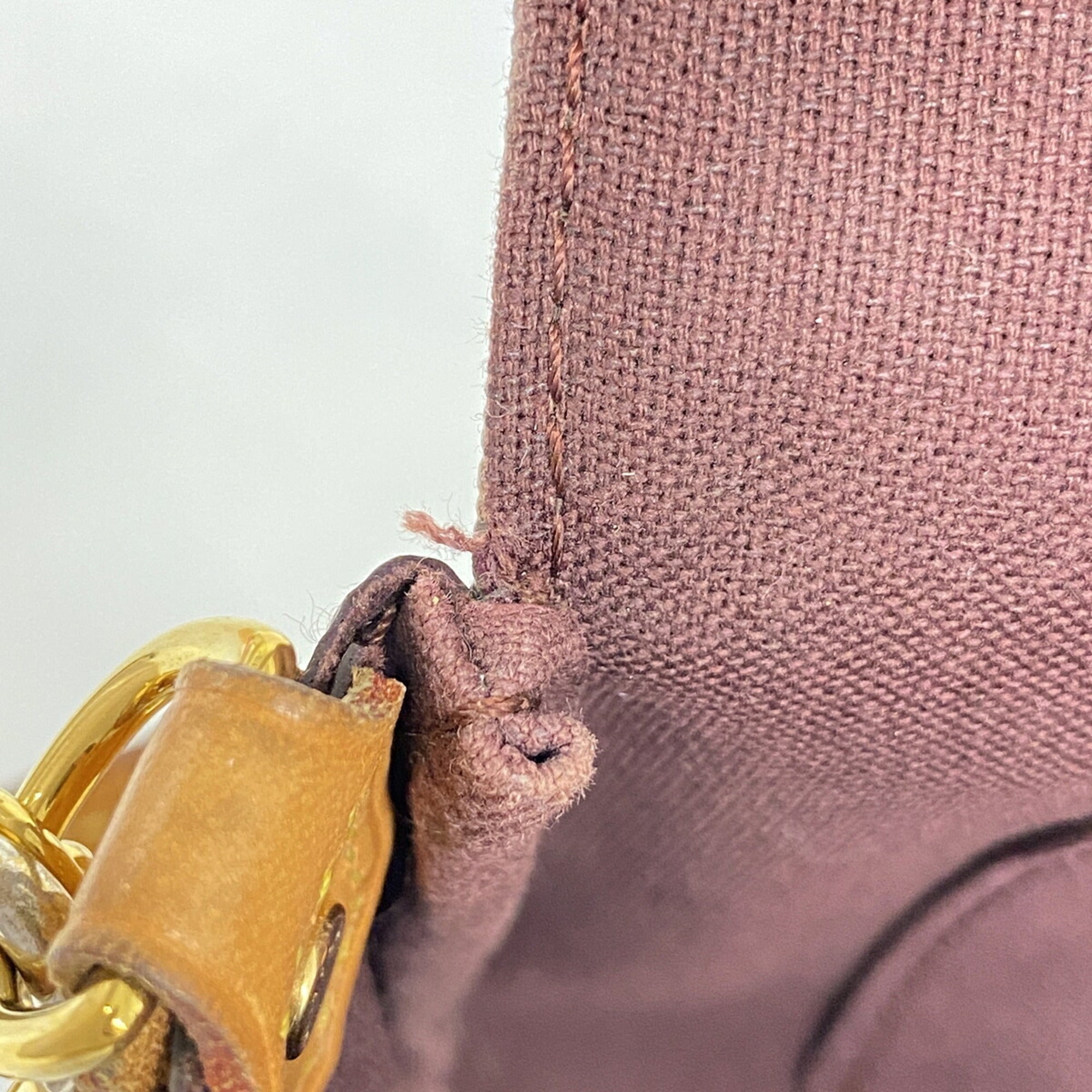 Louis Vuitton Brown Handbag (Pre-Owned)