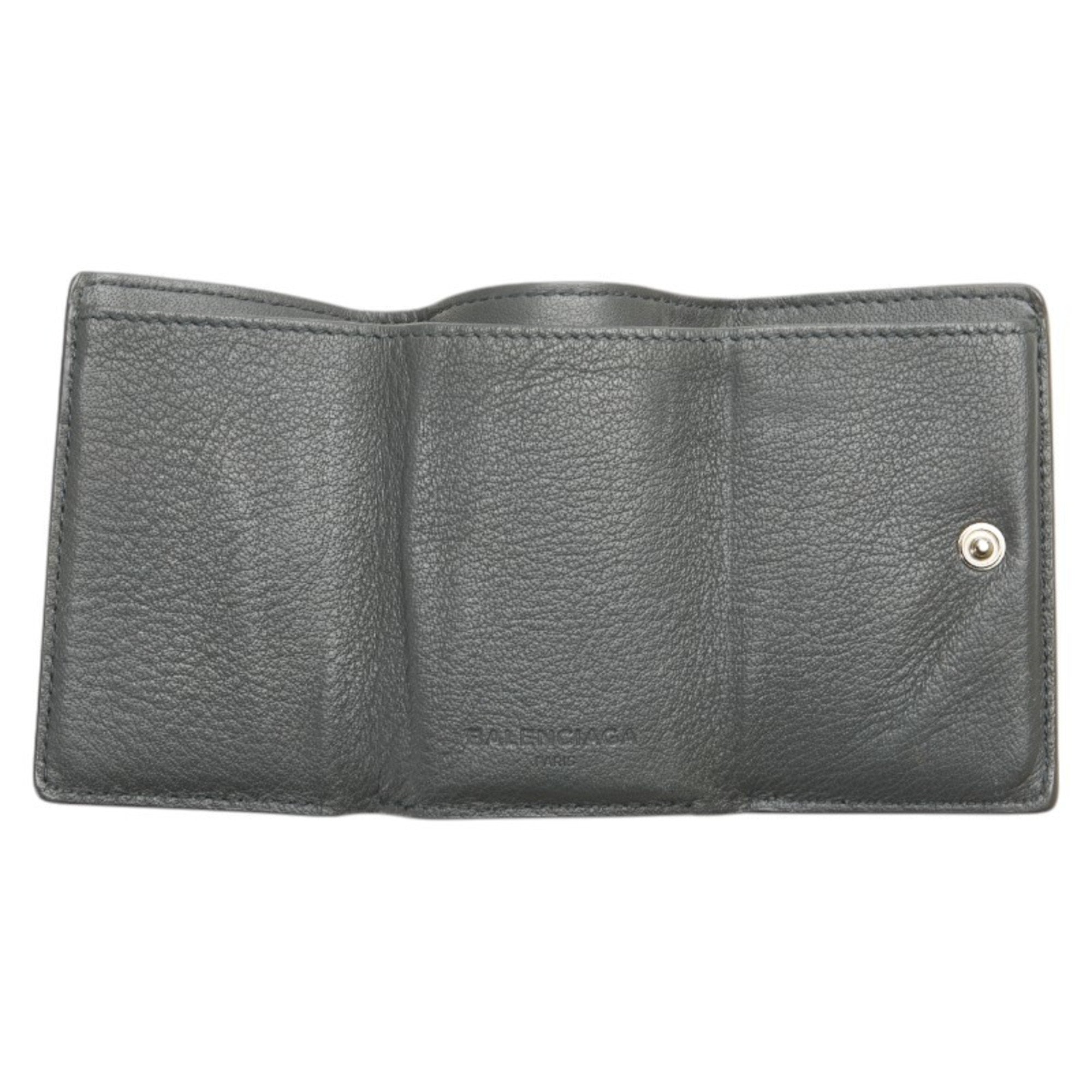Balenciaga Black Leather Wallet (Bi-Fold) (Pre-Owned)