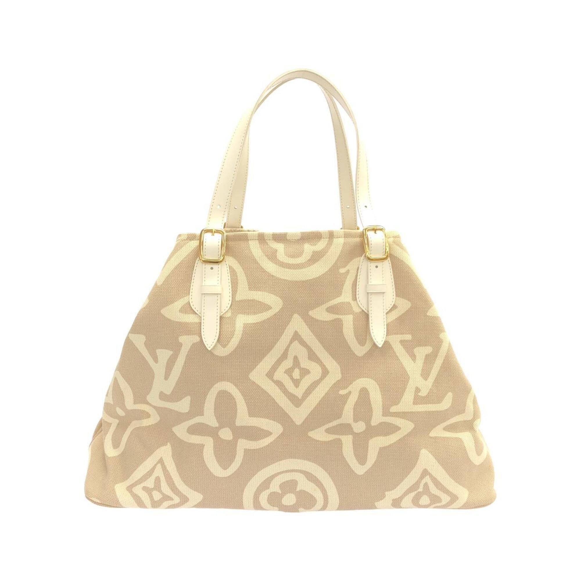 Louis Vuitton Sable Canvas Handbag (Pre-Owned)