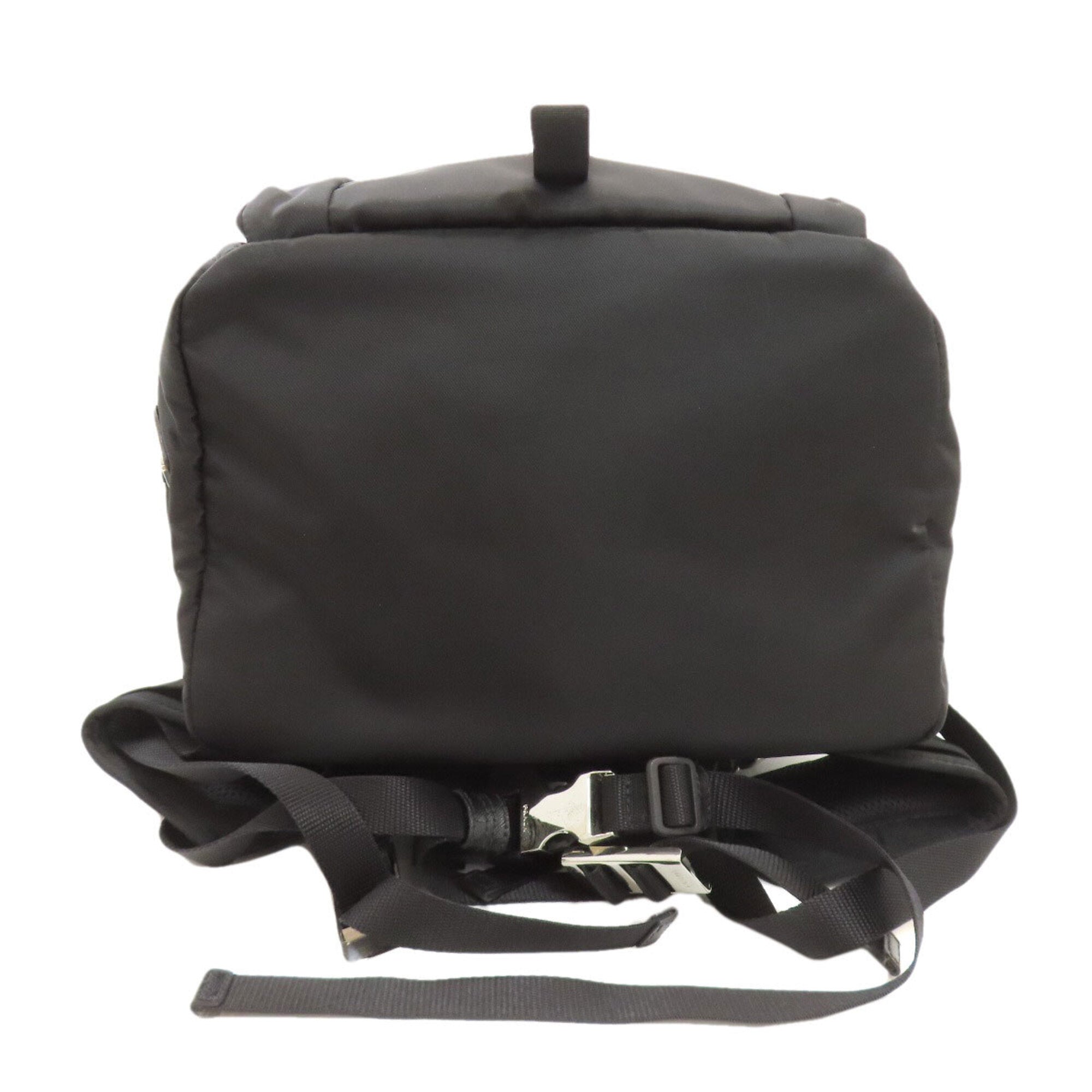 Prada Black Nylon Backpack (Pre-Owned)
