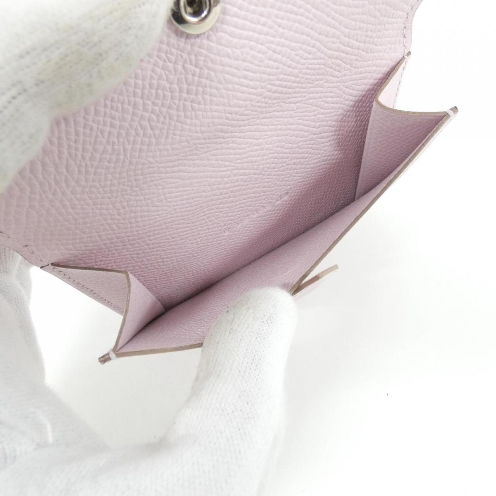 Hermes Light Pink Epsom Leather Wallet (Bi-Fold) (Pre-Owned)