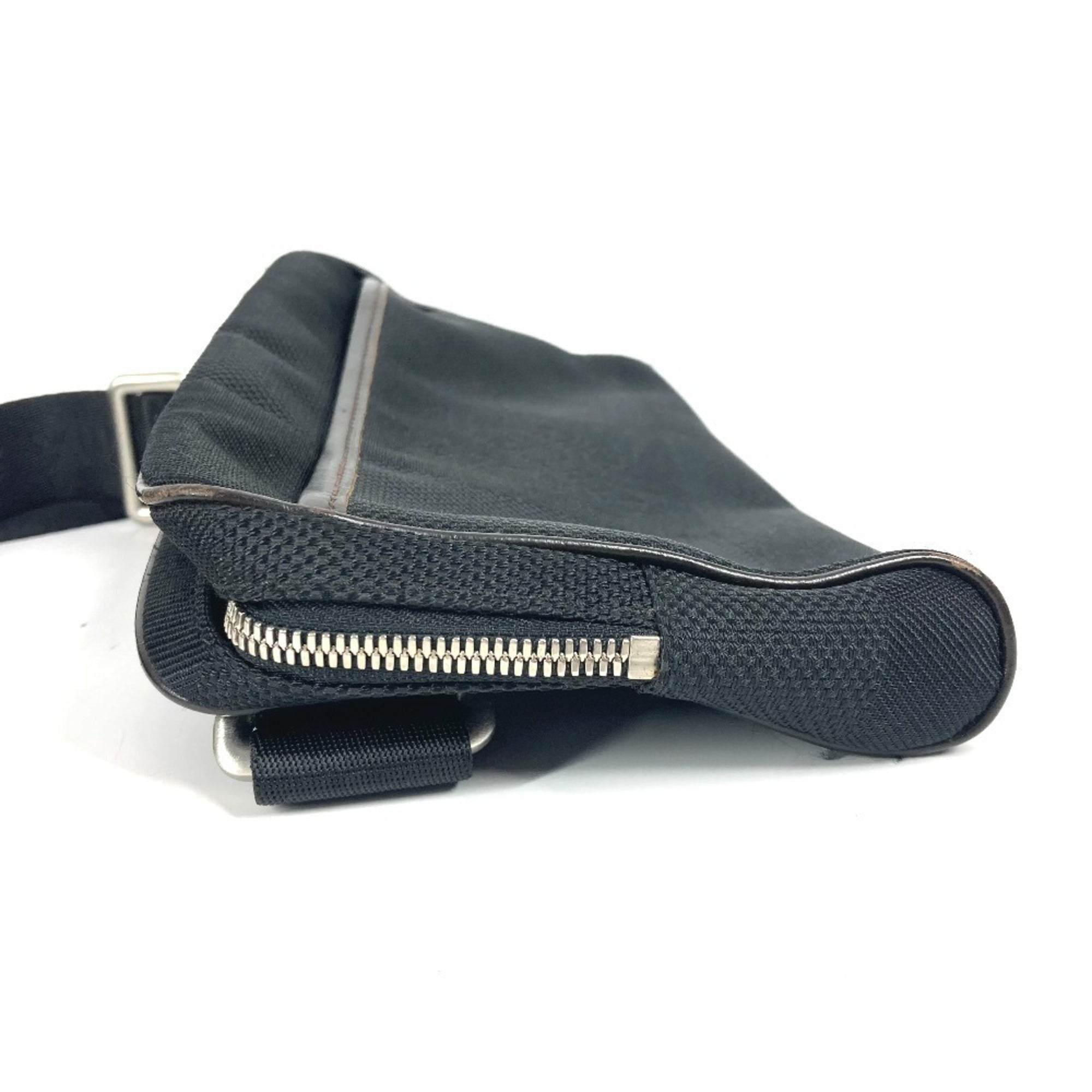 Louis Vuitton Black Noir Damier Geant Fanny Pack Shoulder Bag Sling Bag (Pre-Owned)