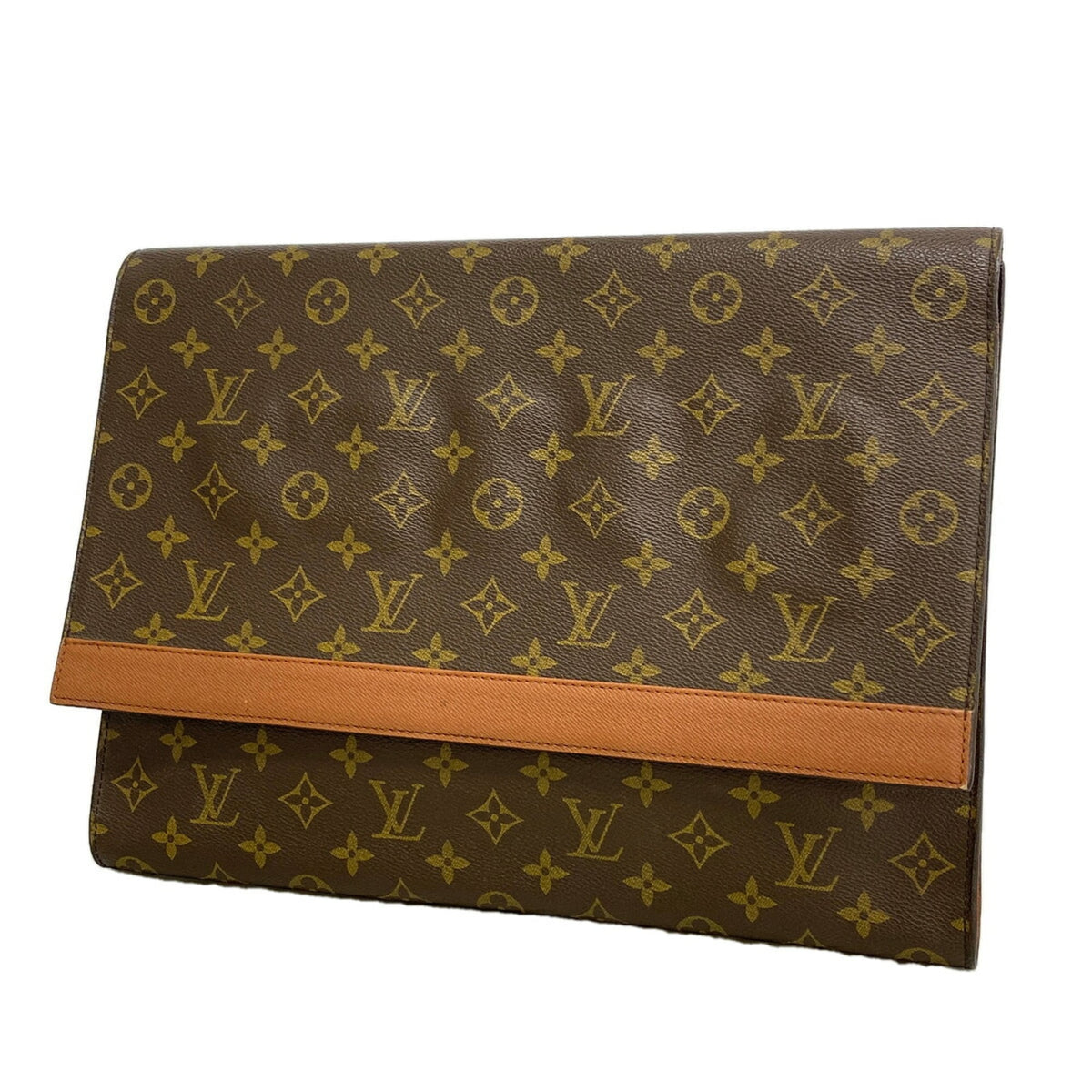 Louis Vuitton Brown Clutch Bag (Pre-Owned)