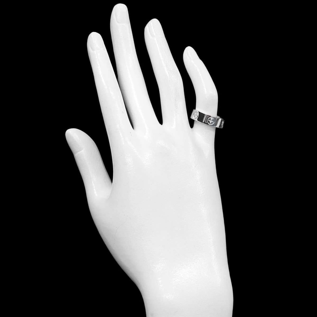 Cartier White Gold White Gold (18K) Band Ring (Pre-Owned)