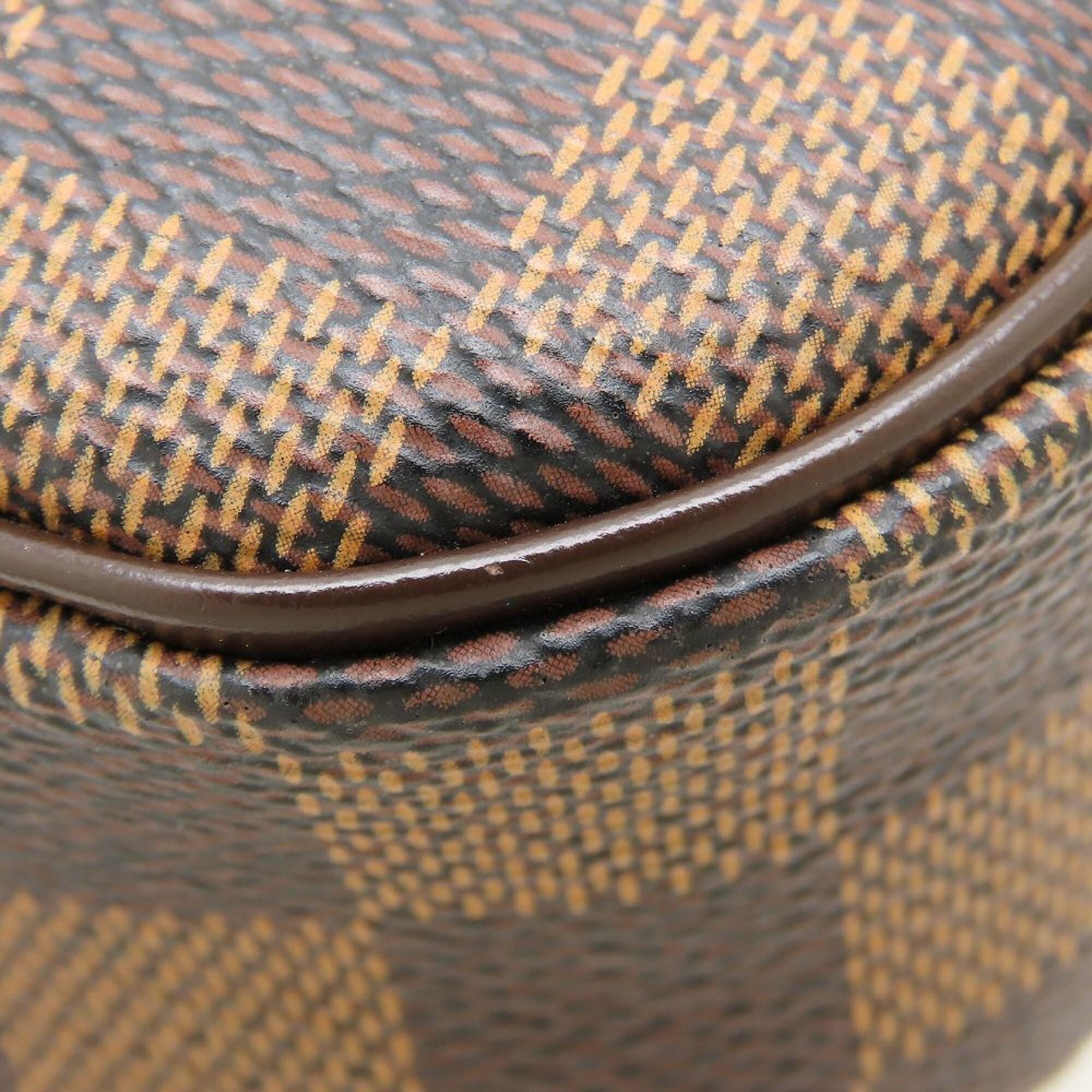 Louis Vuitton Damier Ebene Damier Canvas Pochette Sling Bag (Pre-Owned)