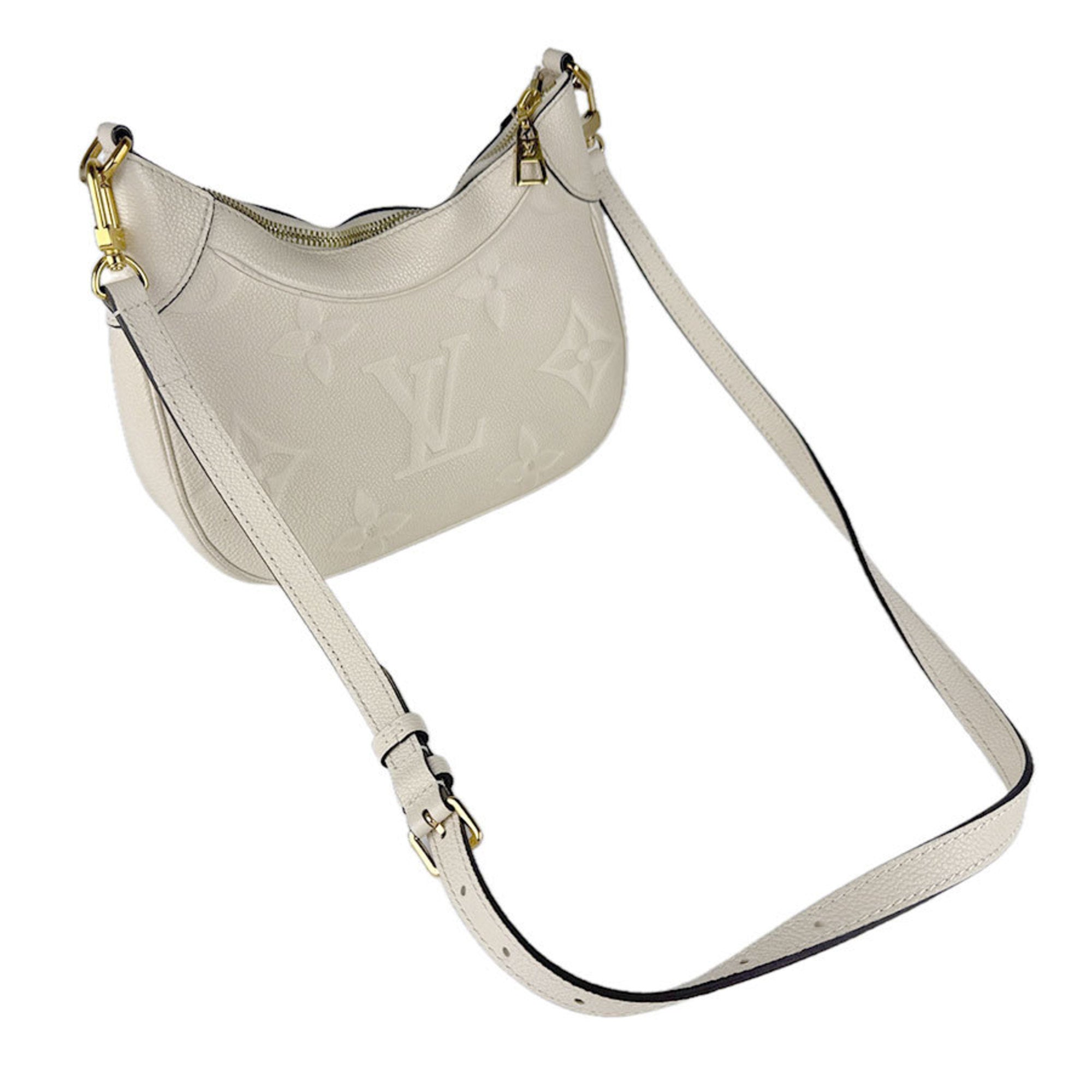 Louis Vuitton Cream Monogram Empreinte Shoulder Bag (Pre-Owned)