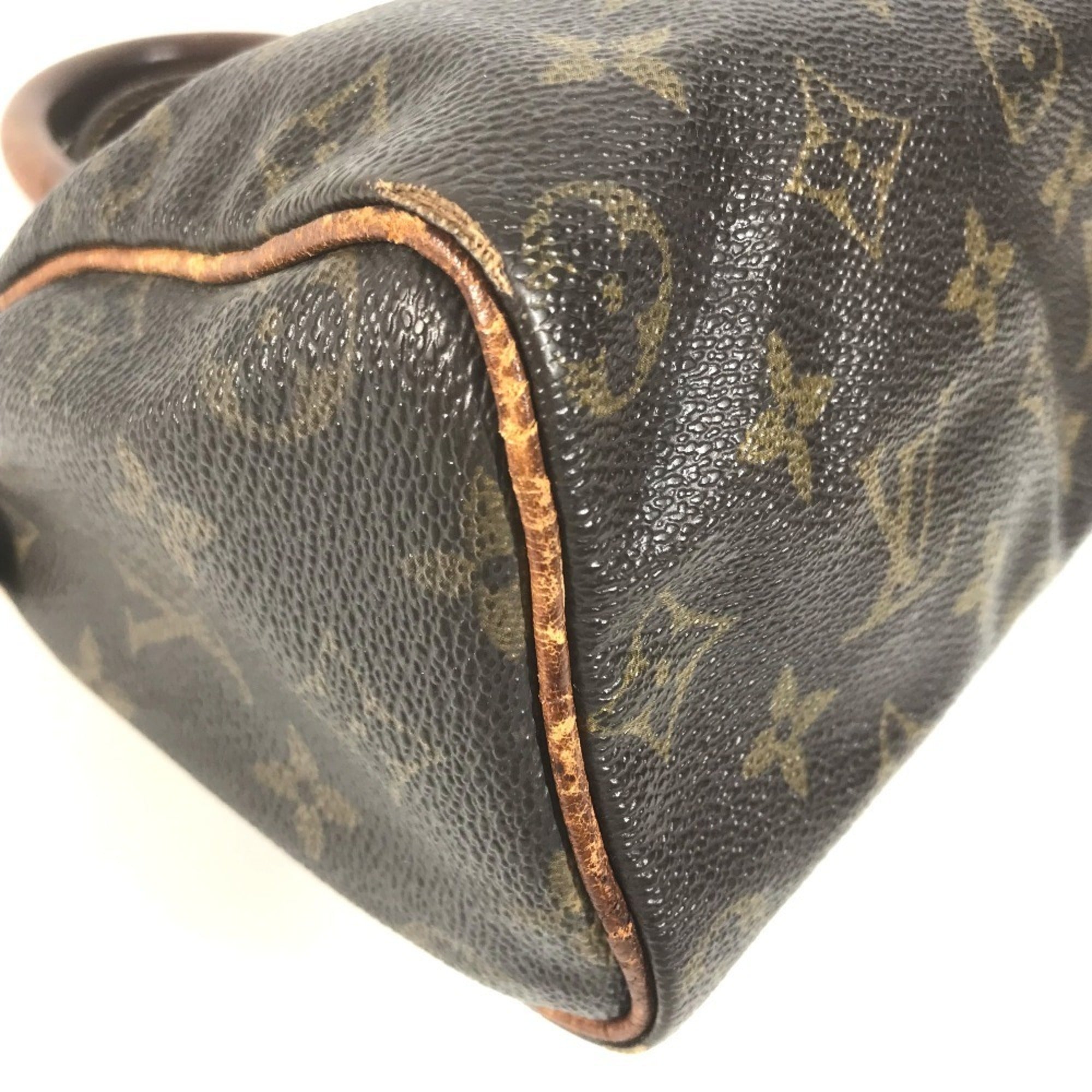 Louis Vuitton Brown Galle Monogram Canvas Handbag Pouch (Pre-Owned)