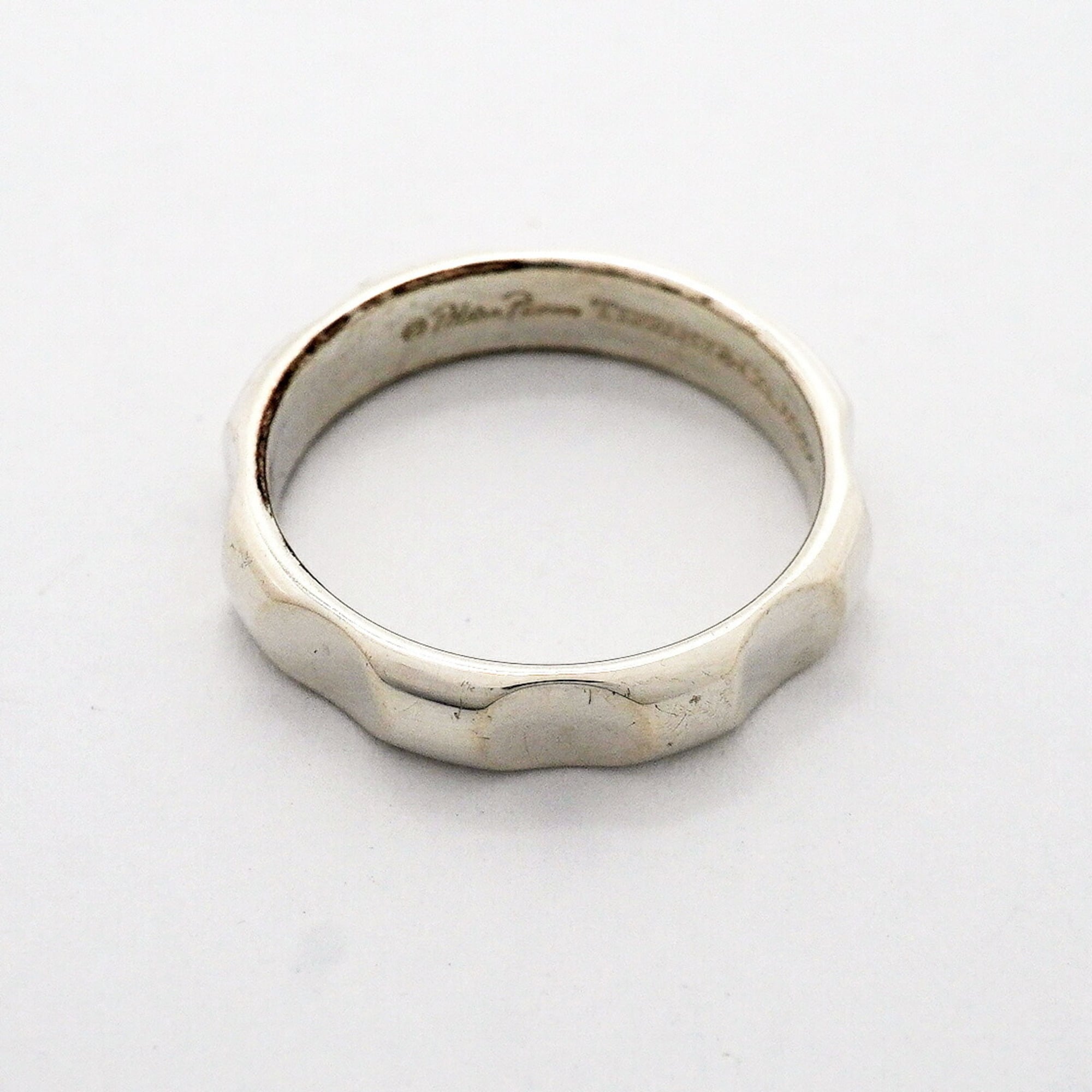 Tiffany Silver 925 Band Ring (Pre-Owned)
