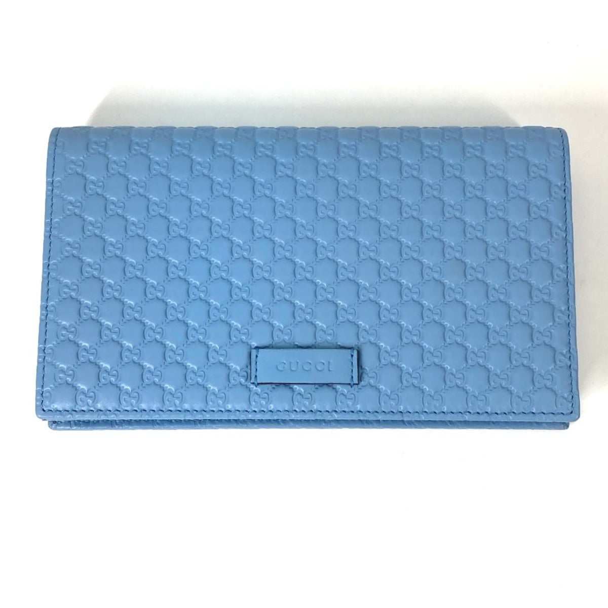 Gucci Blue Leather Shoulder Bag (Pre-Owned)