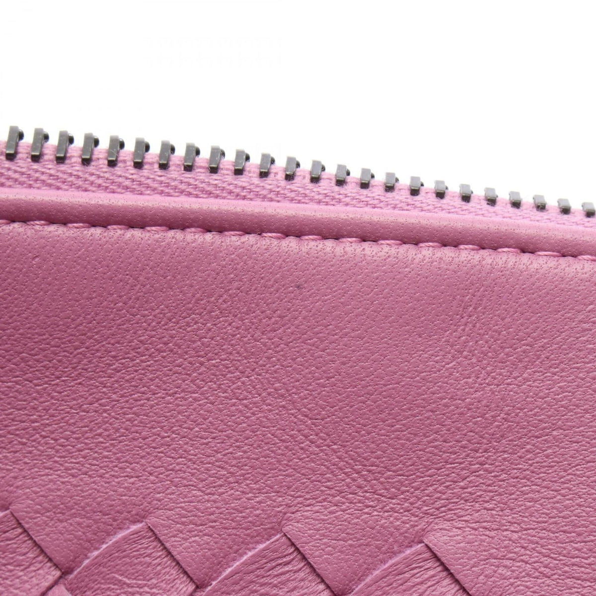Bottega Veneta Pink Leather Clutch Bag Handbag (Pre-Owned)