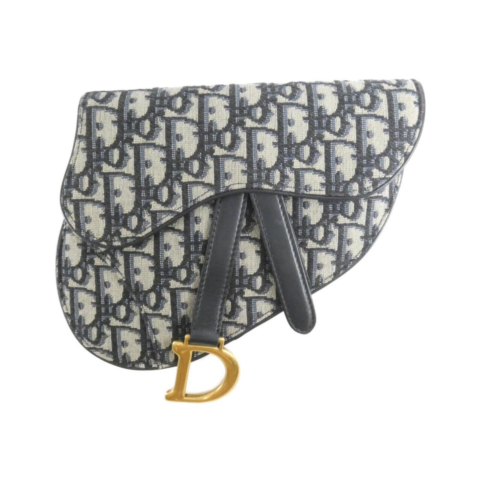 Christian Dior Blue Canvas Fanny Pack (Pre-Owned)