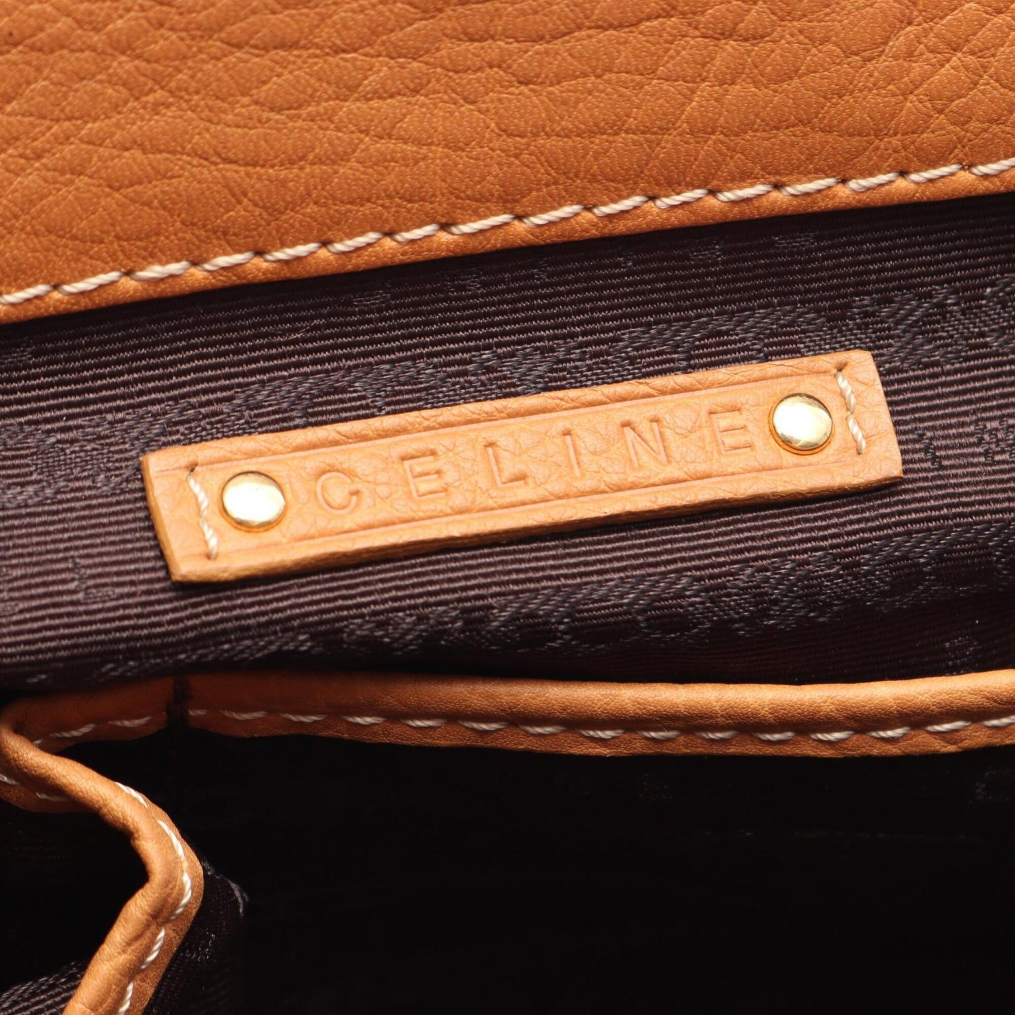 Celine Beige Leather Handbag (Pre-Owned)