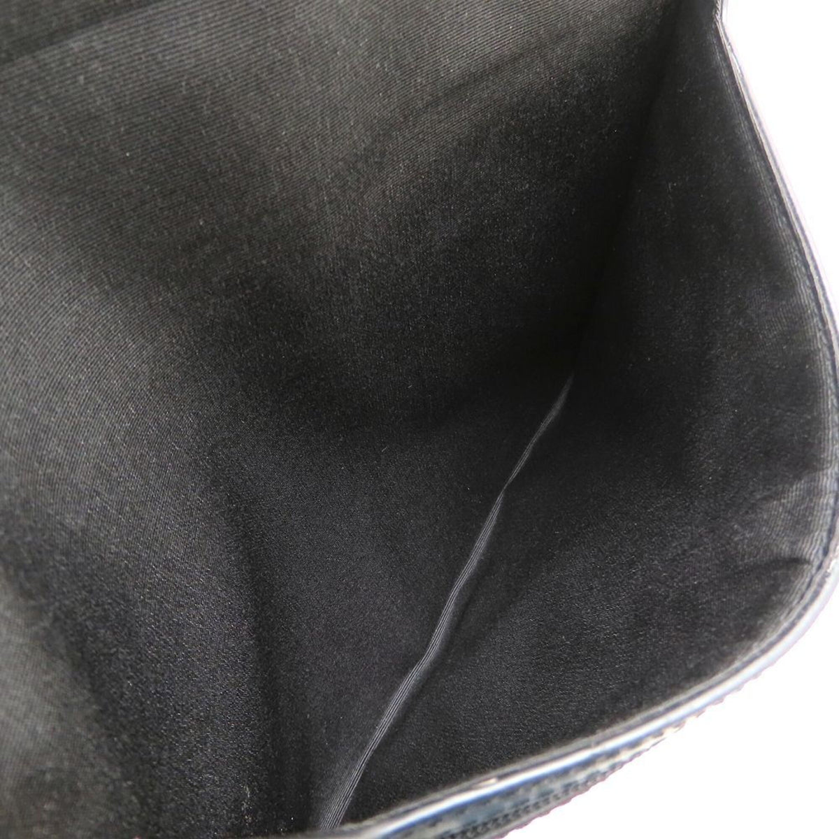 Coach Black Leather Clutch Bag (Pre-Owned)