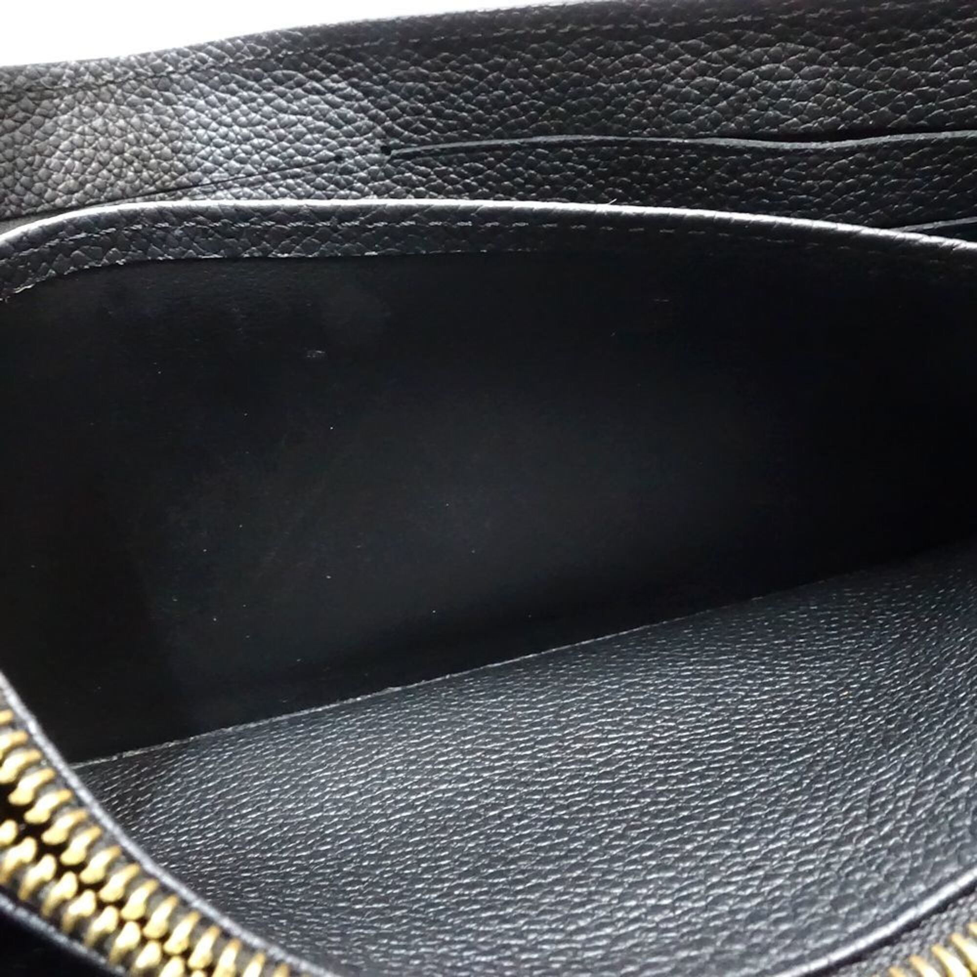 Louis Vuitton Noir Monogram Empreinte Long Wallet (Bi-Fold) (Pre-Owned)