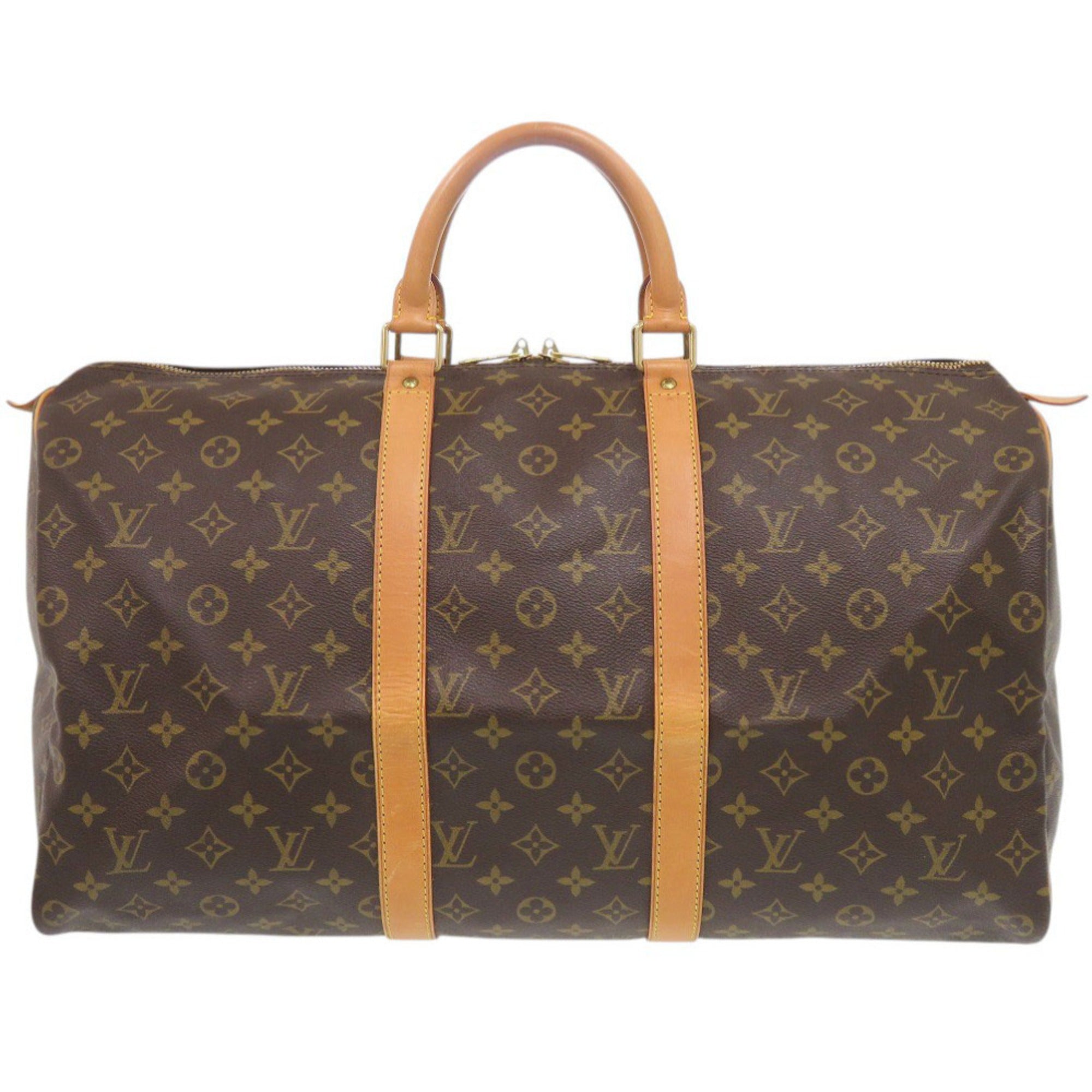 Louis Vuitton Brown Monogram Monogram Boston Bag (Pre-Owned)