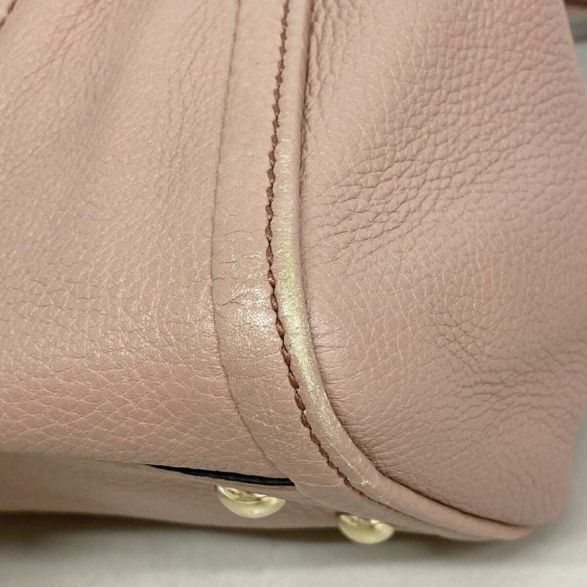 Gucci Pink Leather Handbag (Pre-Owned)